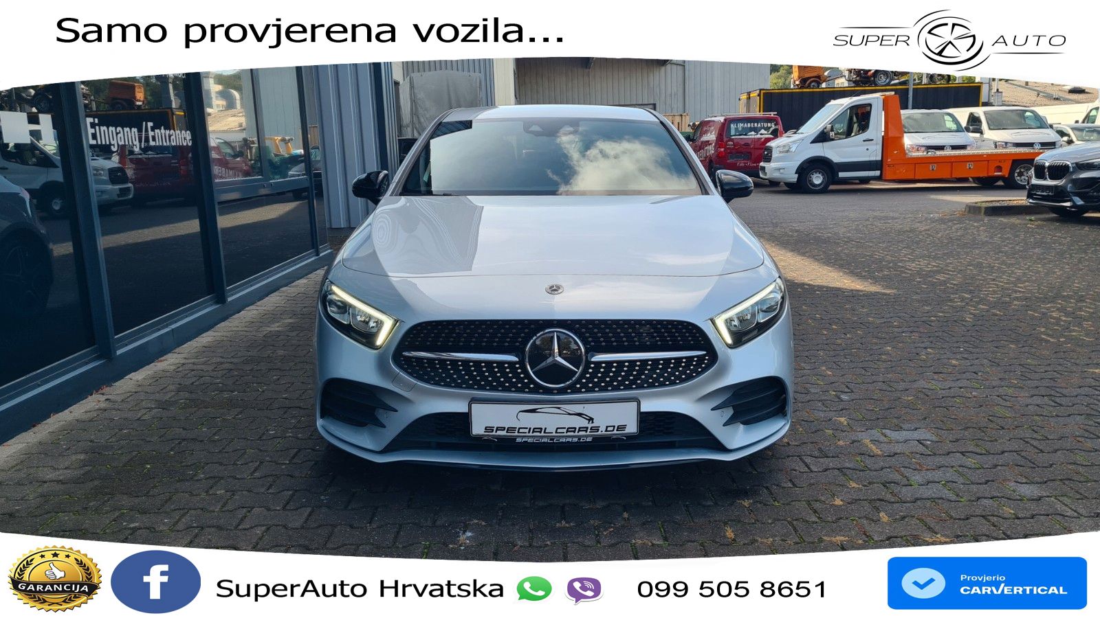 Mercedes-Benz A 200d 8G-DCT AMG LED+GR SJED+ACC