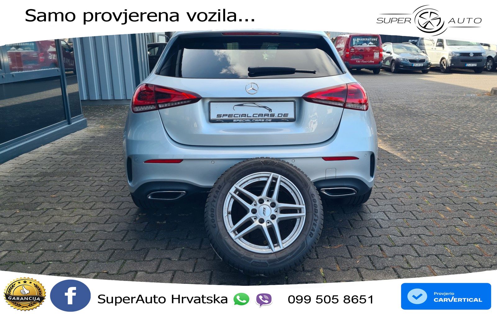 Mercedes-Benz A 200d 8G-DCT AMG LED+GR SJED+ACC
