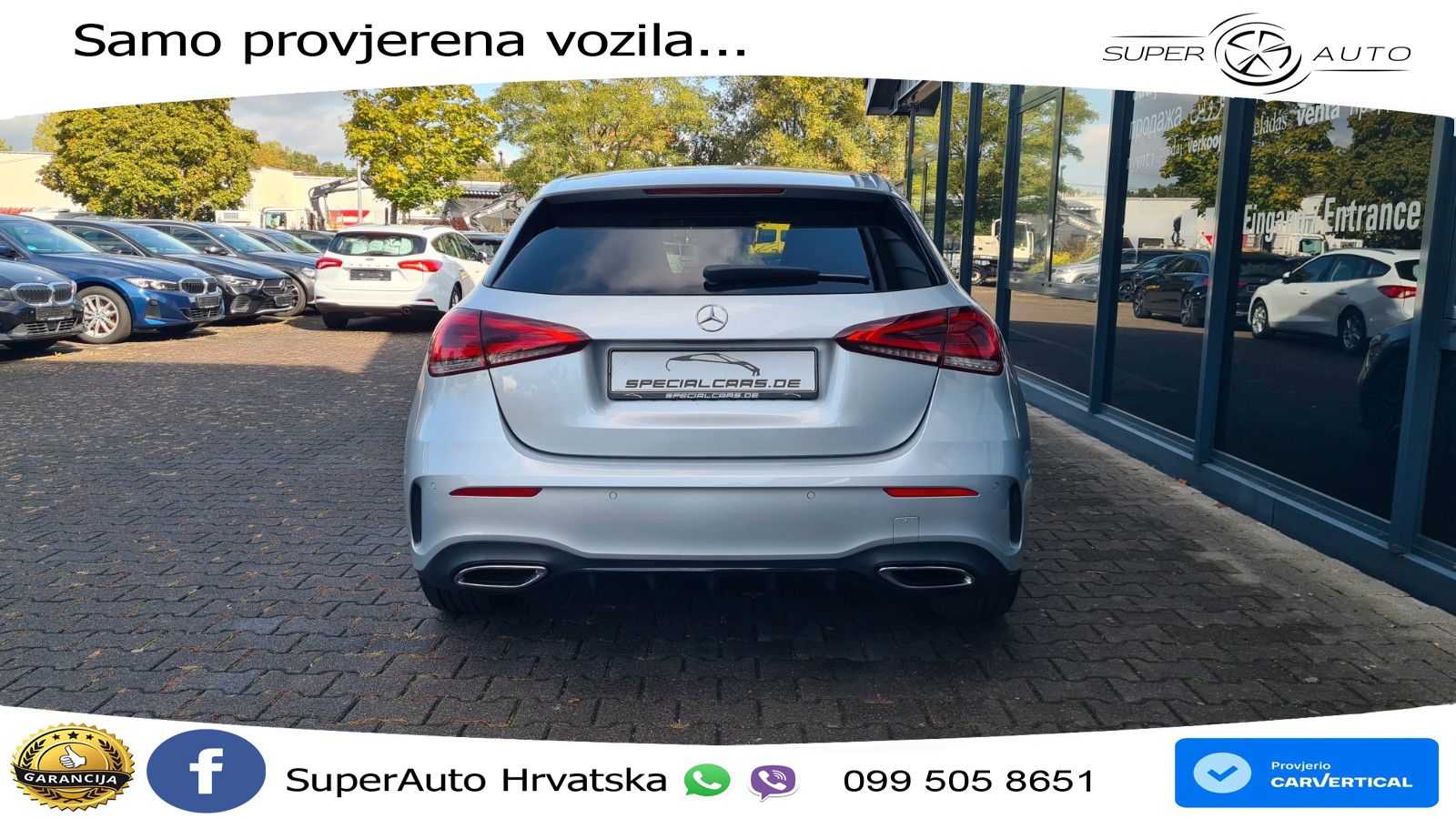 Mercedes-Benz A 200d 8G-DCT AMG LED+GR SJED+ACC