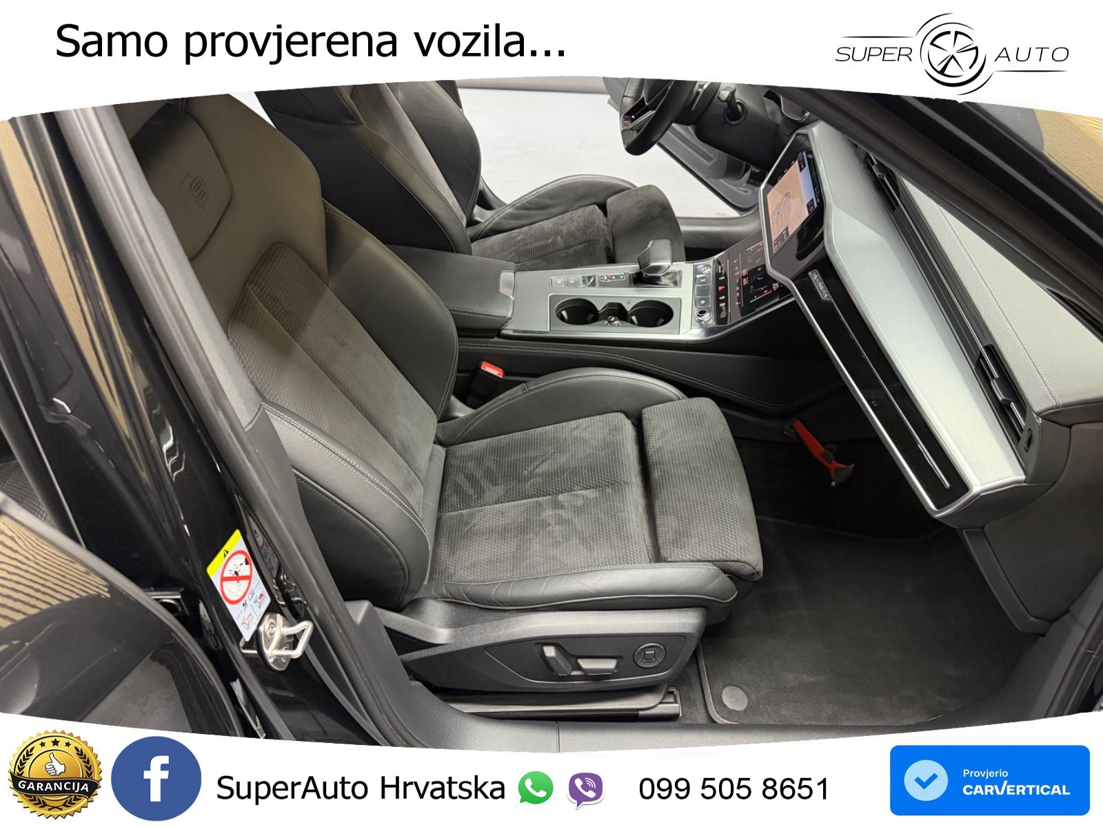 Audi A6 50 TDI V6 (286 KS) quattro tiptronic S line ZRAČNI+ACC+GR SJED+360