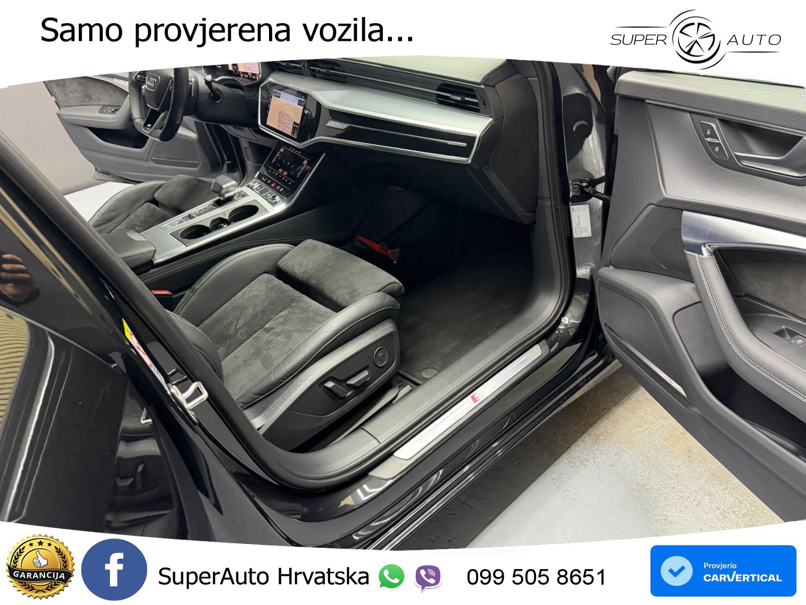 Audi A6 50 TDI V6 (286 KS) quattro tiptronic S line ZRAČNI+ACC+GR SJED+360