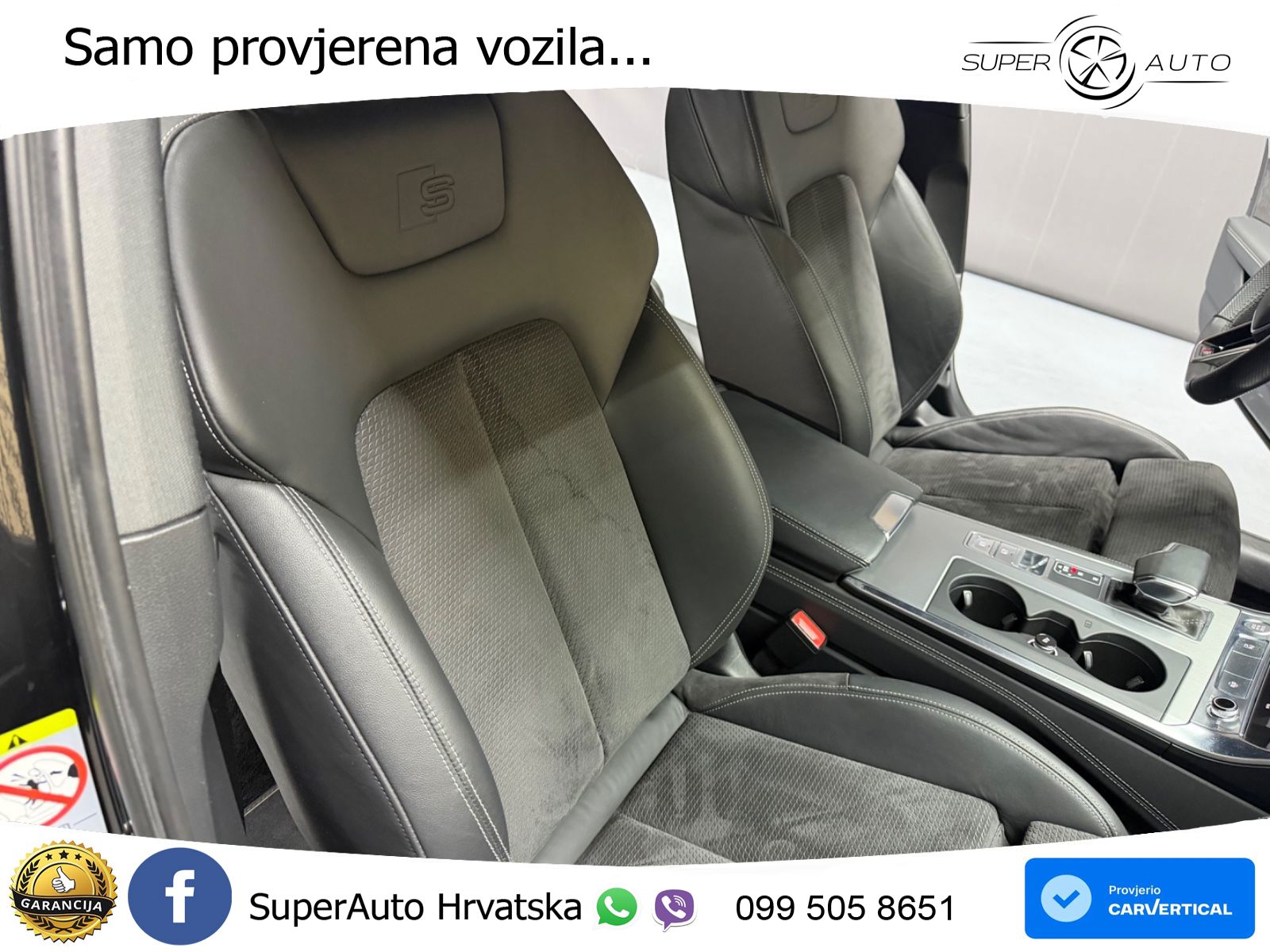 Audi A6 50 TDI V6 (286 KS) quattro tiptronic S line ZRAČNI+ACC+GR SJED+360