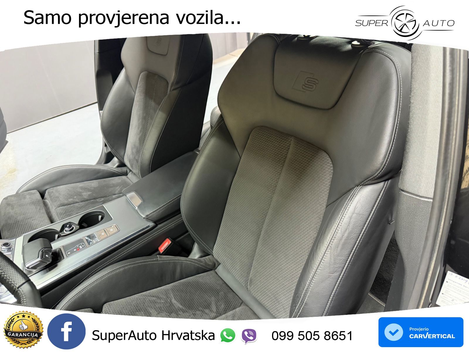 Audi A6 50 TDI V6 (286 KS) quattro tiptronic S line ZRAČNI+ACC+GR SJED+360