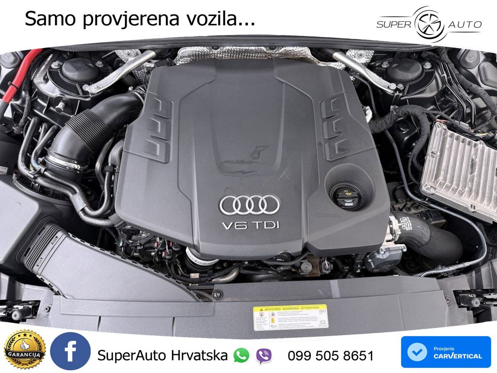 Audi A6 50 TDI V6 (286 KS) quattro tiptronic S line ZRAČNI+ACC+GR SJED+360