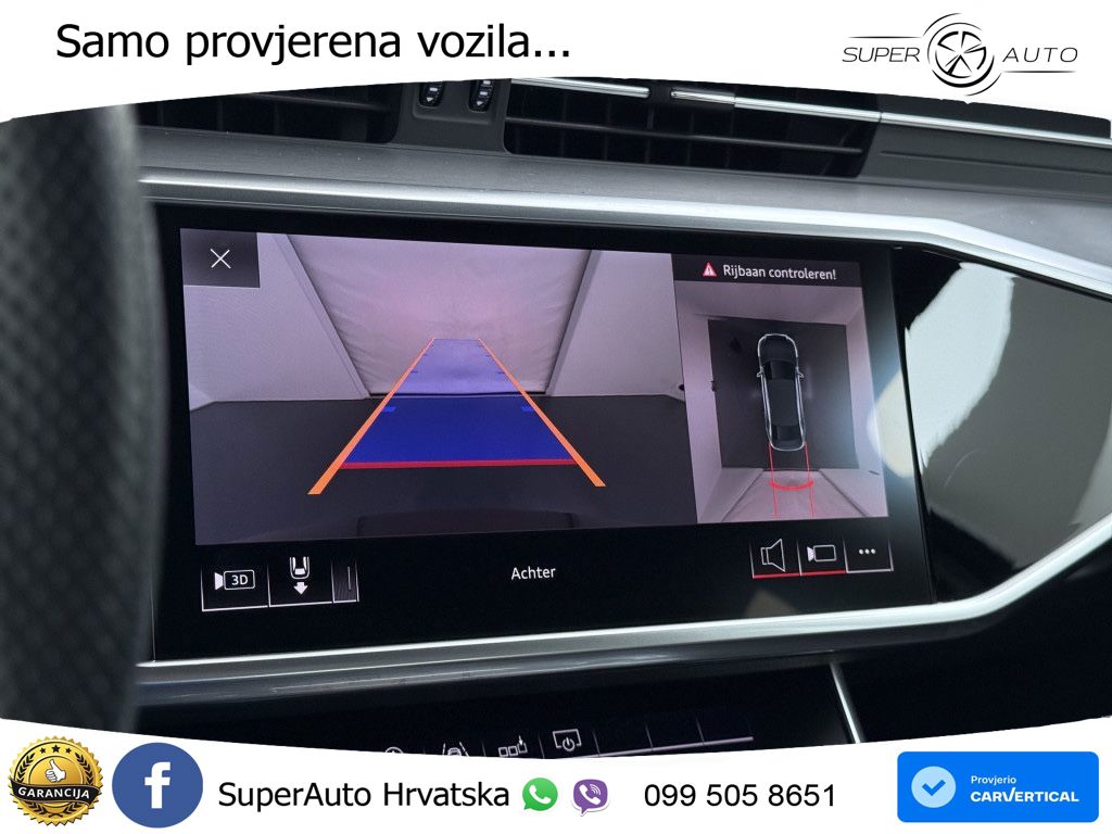 Audi A6 50 TDI V6 (286 KS) quattro tiptronic S line ZRAČNI+ACC+GR SJED+360