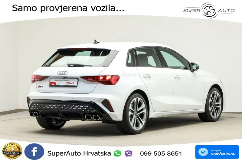 Audi S3 2.0 TFSI (333 KS) quattro S tronic LED+GR SJED+ACC