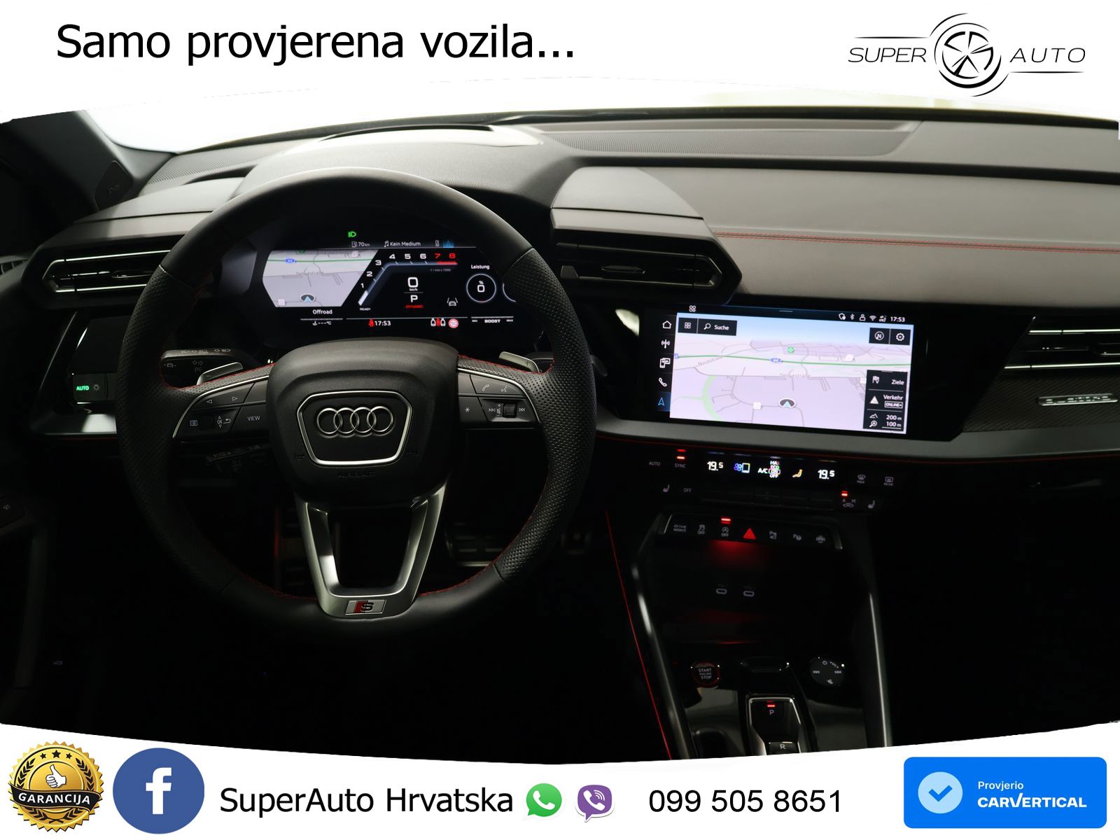Audi S3 2.0 TFSI (333 KS) quattro S tronic MATRIX+GR SJED+KAM