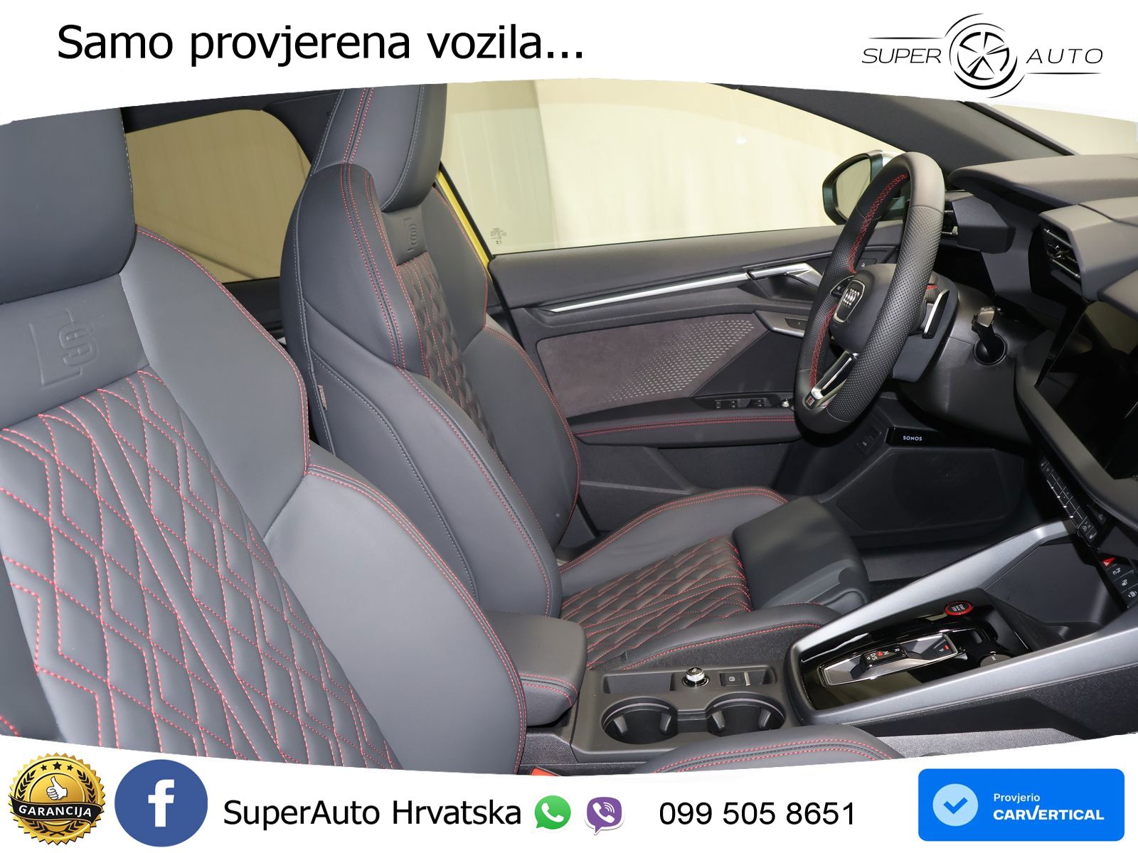 Audi S3 2.0 TFSI (333 KS) quattro S tronic MATRIX+GR SJED+KAM