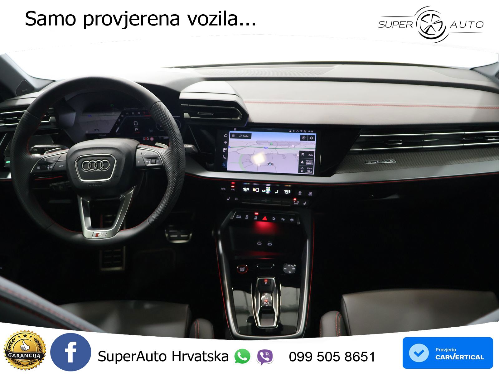 Audi S3 2.0 TFSI (333 KS) quattro S tronic MATRIX+GR SJED+KAM