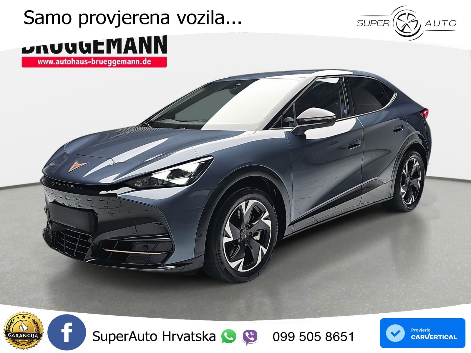 Cupra Tavascan 82 kWh (286 KS) LED+ACC