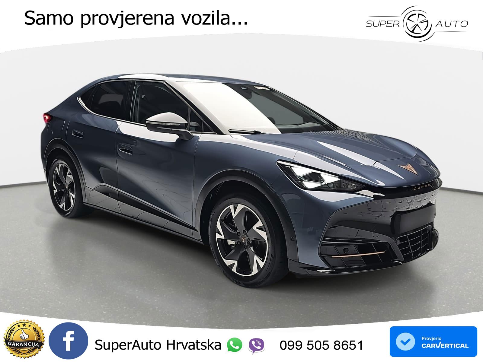 Cupra Tavascan 82 kWh (286 KS) LED+ACC