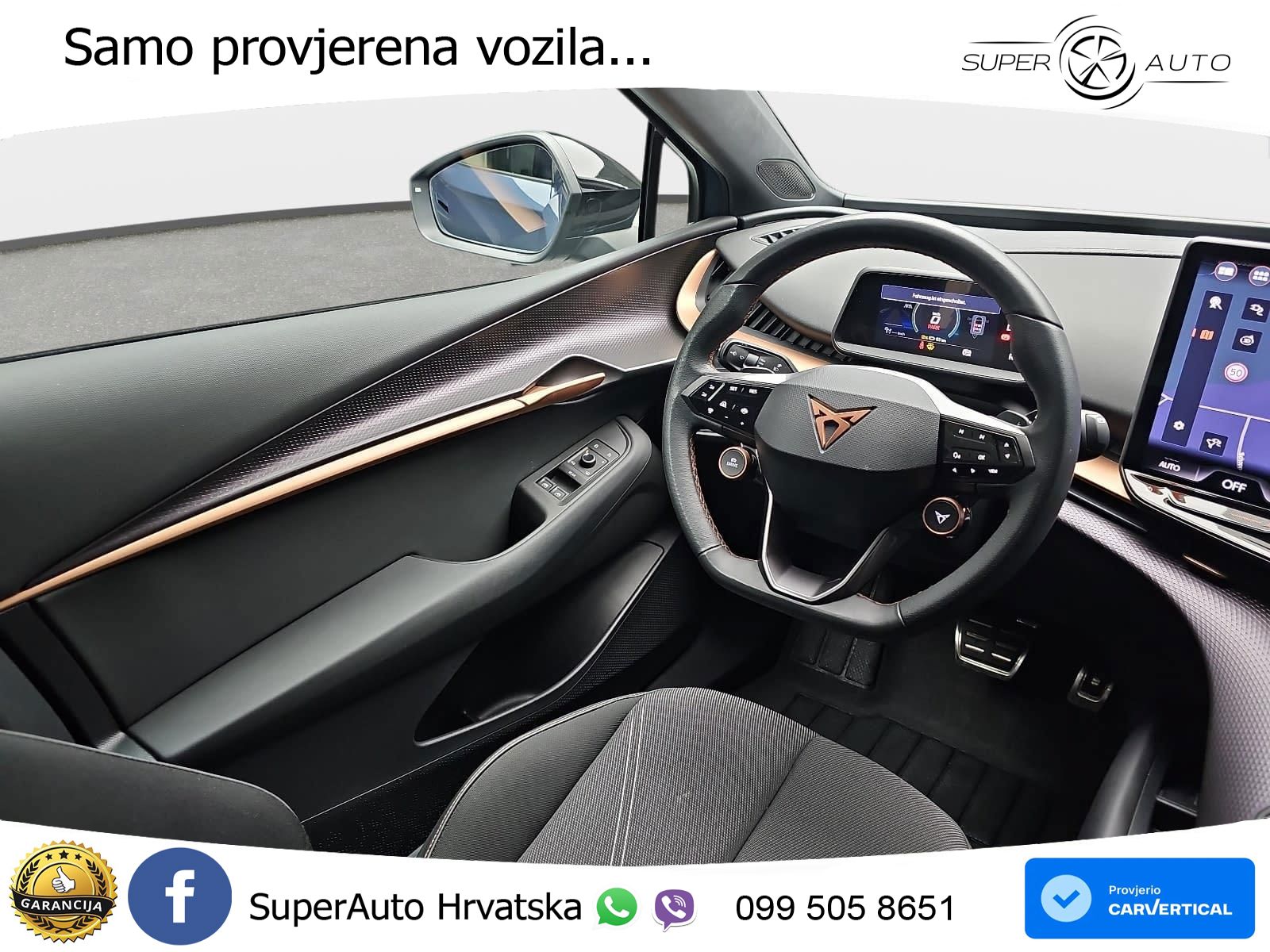 Cupra Tavascan 82 kWh (286 KS) LED+ACC