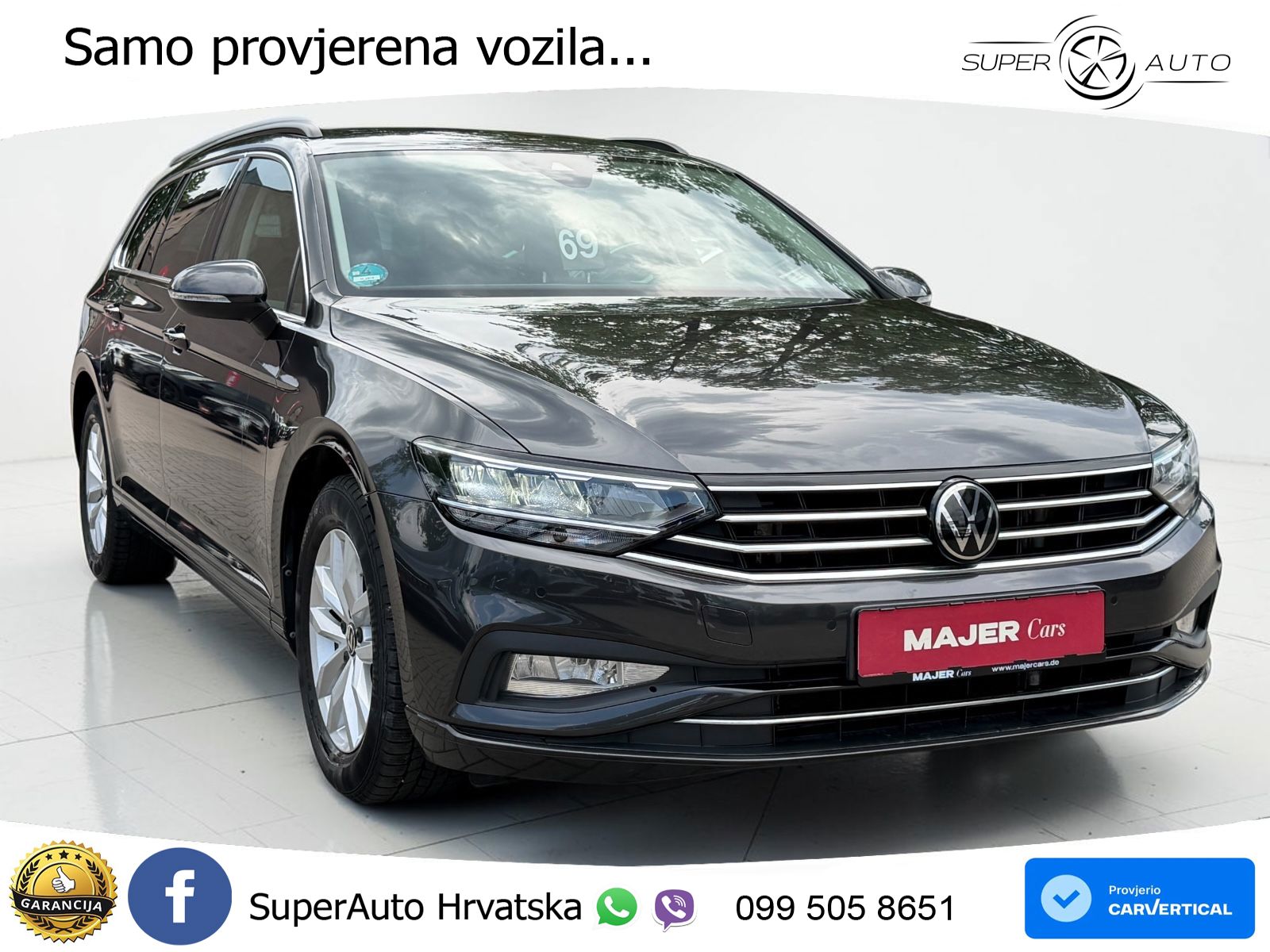 Volkswagen Passat Variant 1.5 TSI (150 KS) DSG ACT Business LED+GR SJED+ACC