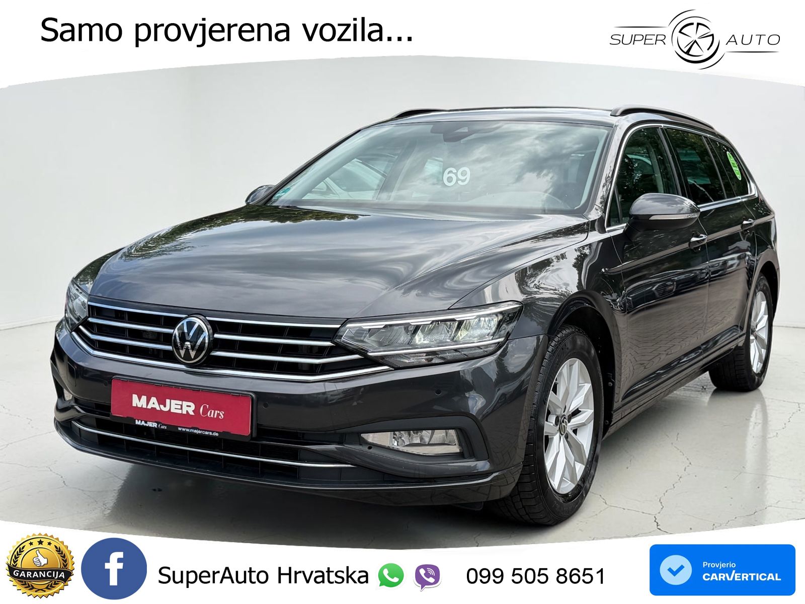Volkswagen Passat Variant 1.5 TSI (150 KS) DSG ACT Business LED+GR SJED+ACC