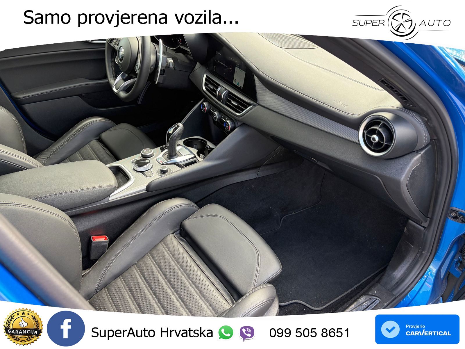 Alfa Romeo Giulia 2.0 Turbo (280 KS) Q4 Automatic LED+GR SJED+ACC