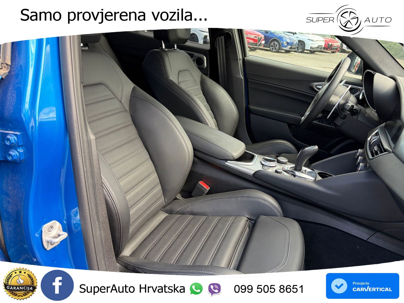 Alfa Romeo Giulia 2.0 Turbo (280 KS) Q4 Automatic LED+GR SJED+ACC