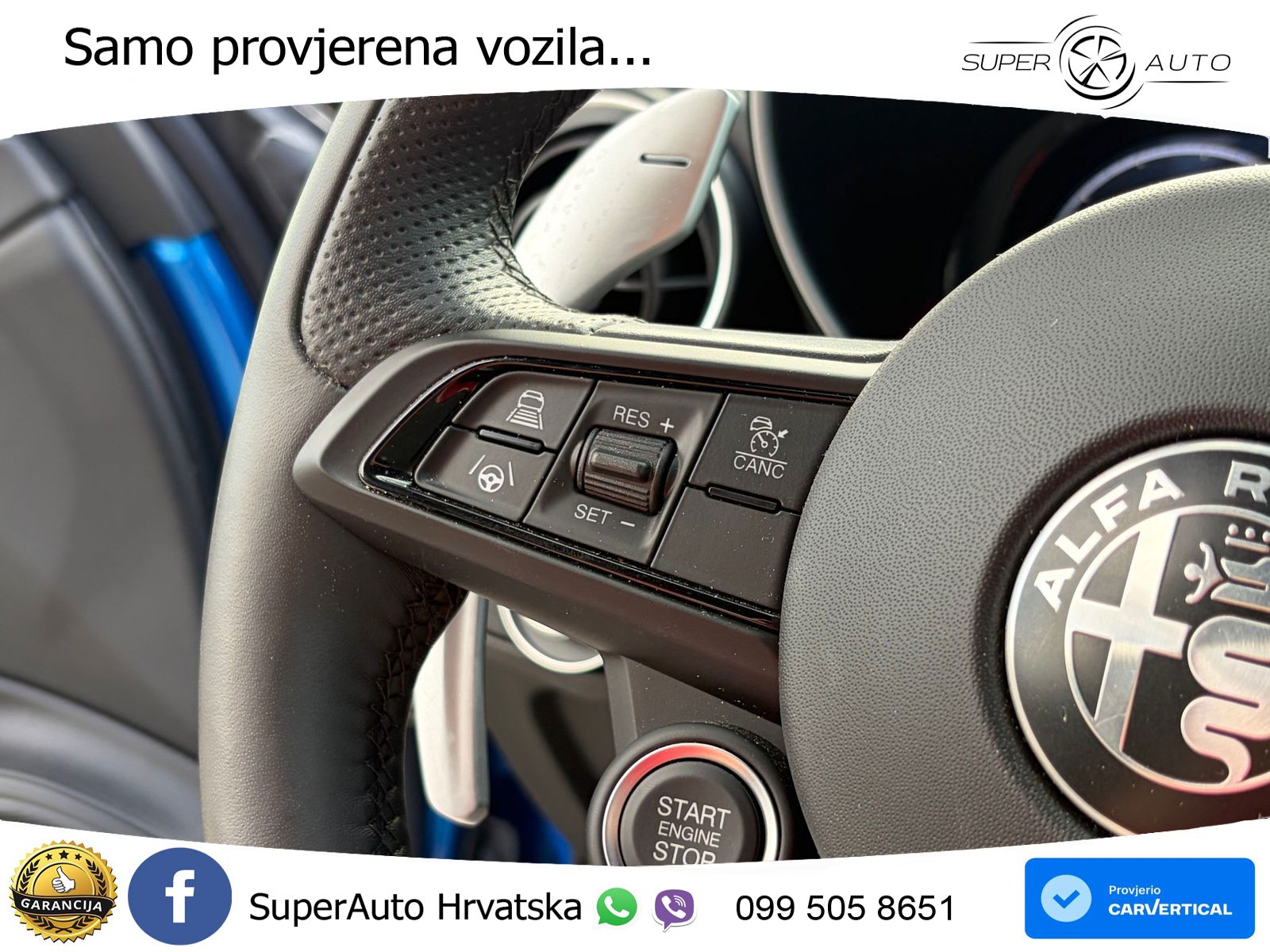 Alfa Romeo Giulia 2.0 Turbo (280 KS) Q4 Automatic LED+GR SJED+ACC