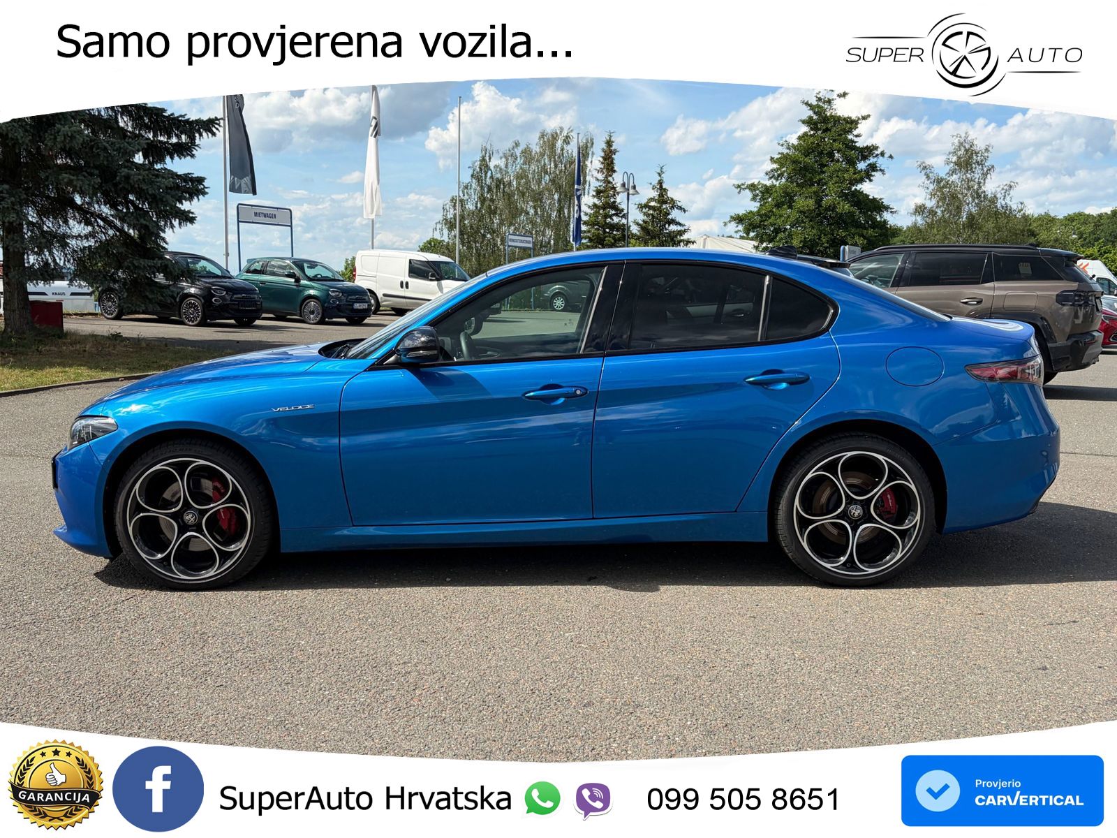 Alfa Romeo Giulia 2.0 Turbo (280 KS) Q4 Automatic LED+GR SJED+ACC