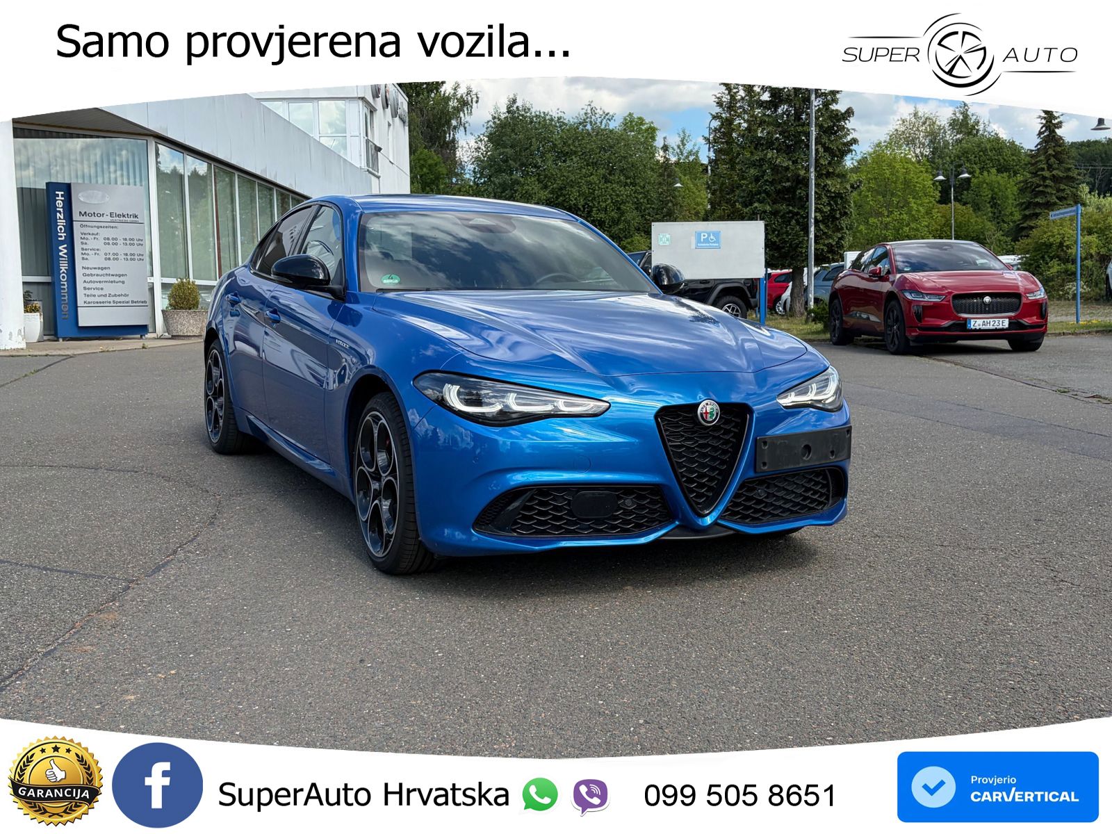 Alfa Romeo Giulia 2.0 Turbo (280 KS) Q4 Automatic LED+GR SJED+ACC