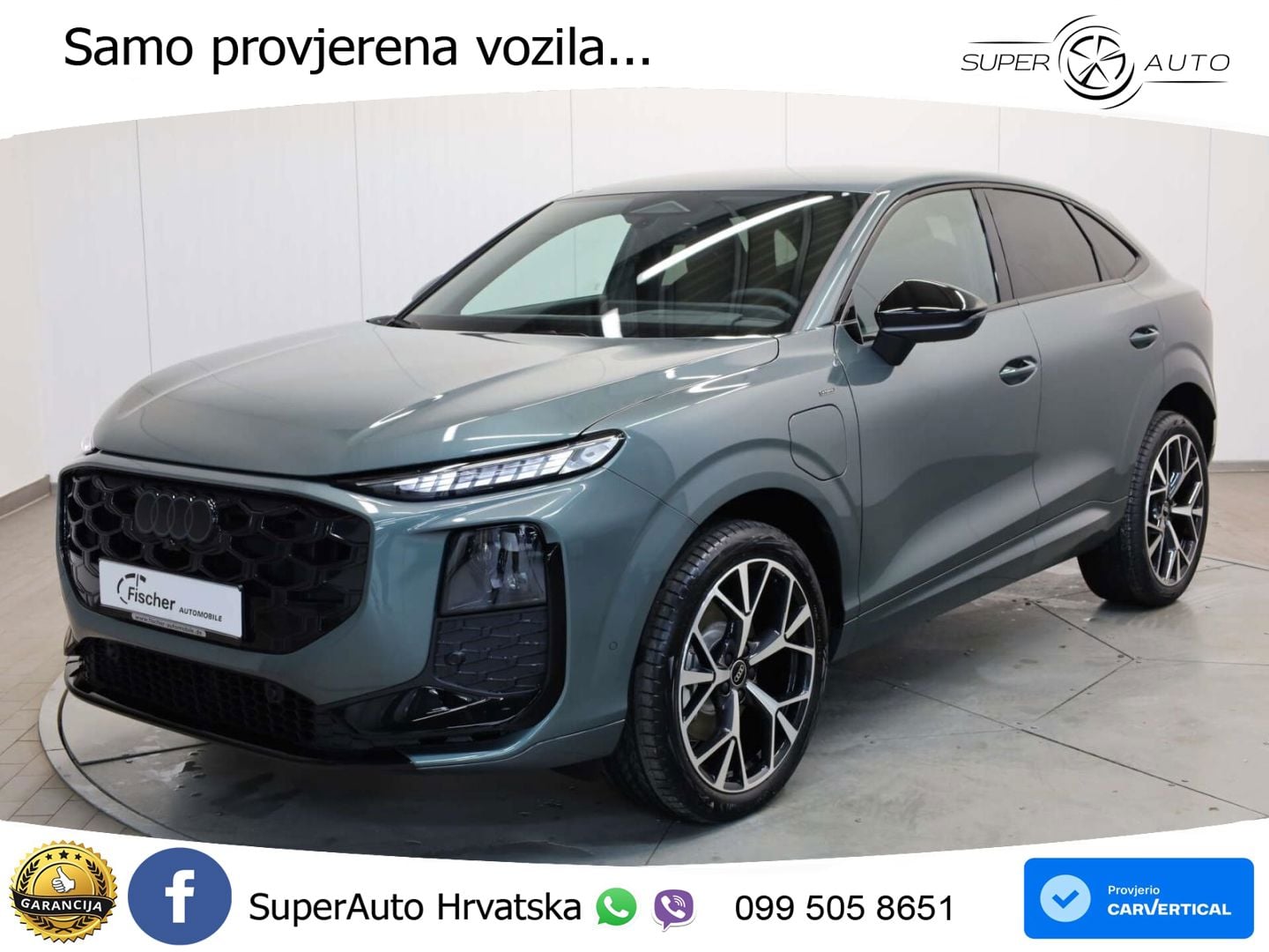 Audi Q3 Sportback 1.5 TFSIe (272 KS) S tronic S line MATRIX+GR SJED+KAM