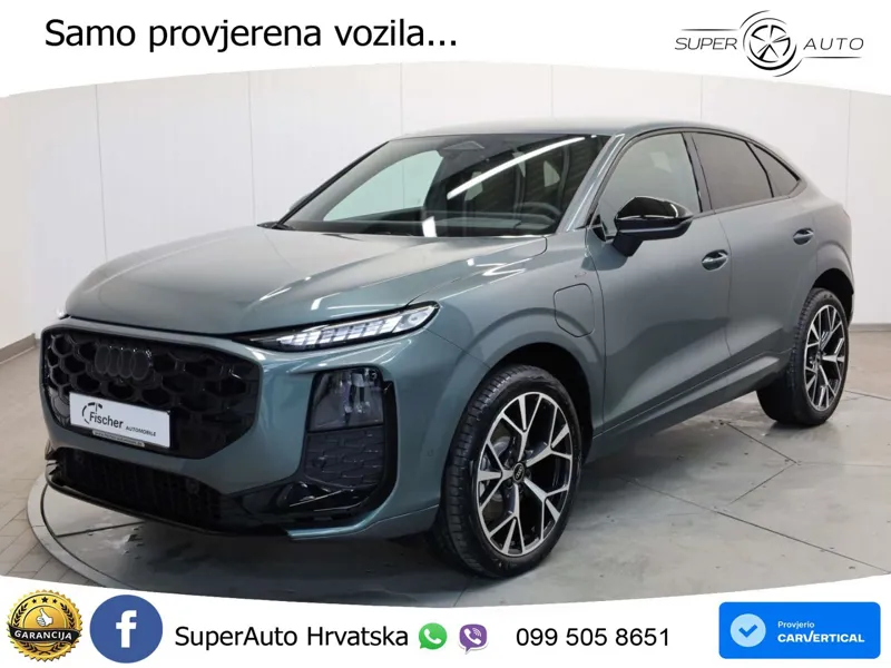 Audi Q3 Sportback 1.5 TFSIe (272 KS) S tronic S line MATRIX+GR SJED+KAM