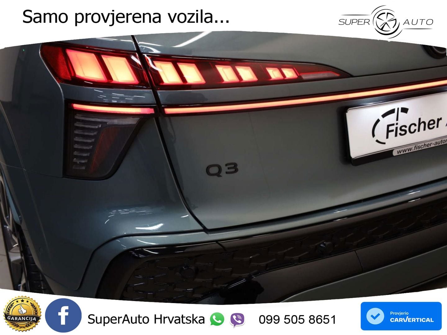 Audi Q3 Sportback 1.5 TFSIe (272 KS) S tronic S line MATRIX+GR SJED+KAM
