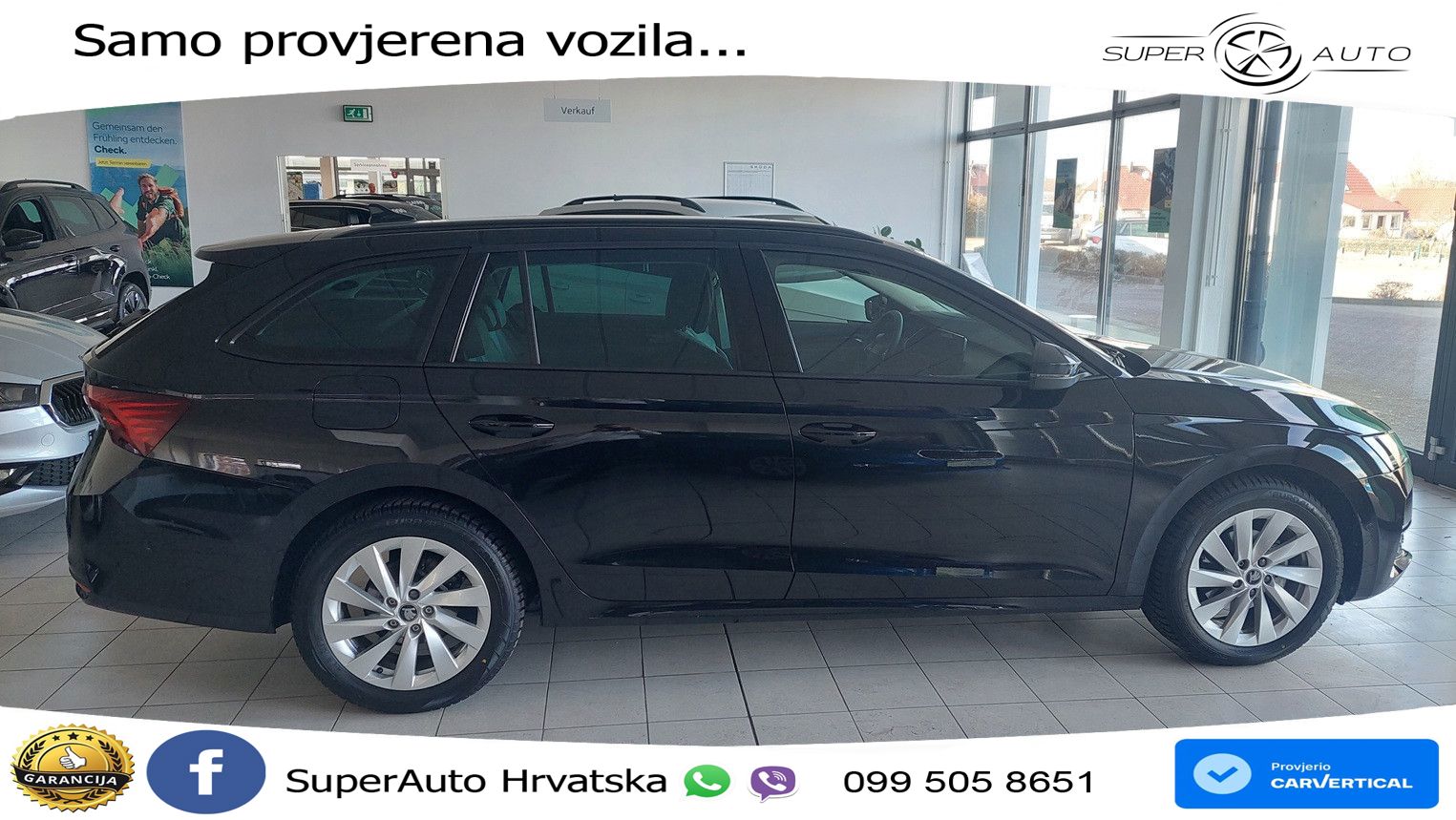 Škoda Octavia Combi 1.5 TSI (150 KS) DSG LED+GR SJED+ACC