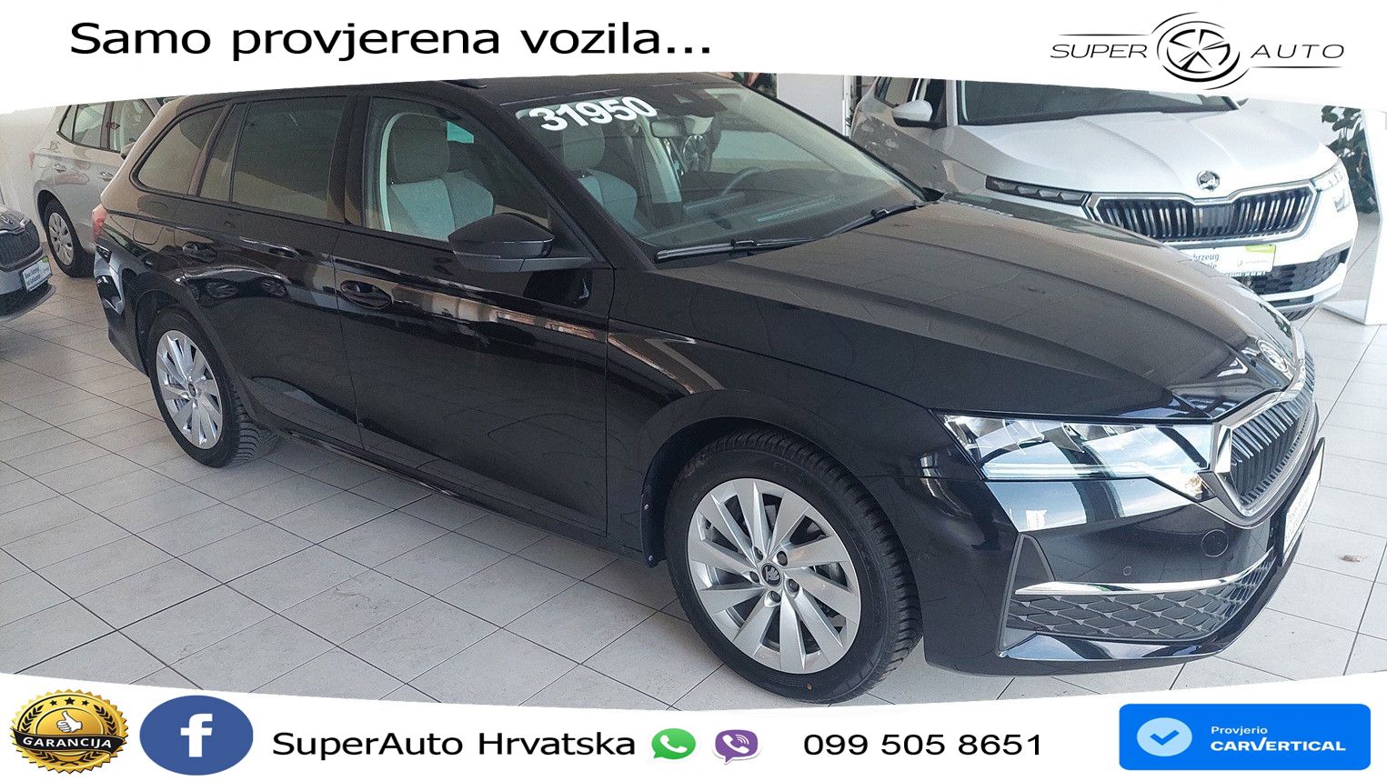 Škoda Octavia Combi 1.5 TSI (150 KS) DSG LED+GR SJED+ACC