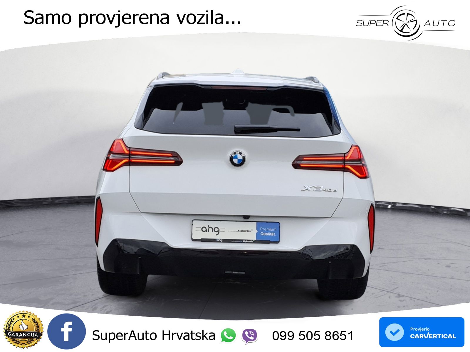 BMW X3 40d xDrive Steptronic M Sport LED+GR SJED+ACC