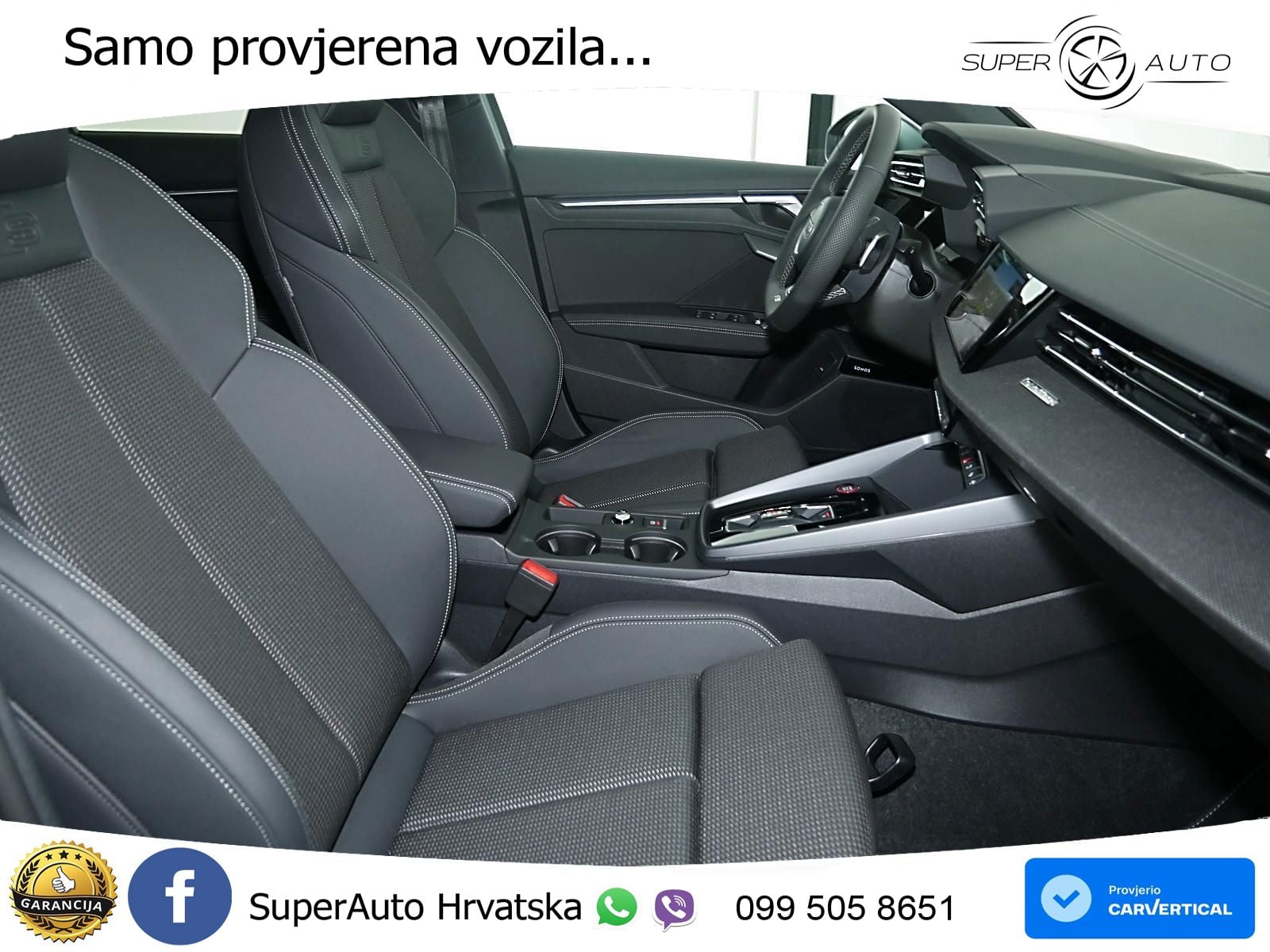 Audi S3 Limuzina 2.0 TFSI (333 KS) quattro S tronic LED+GR SJED+ACC