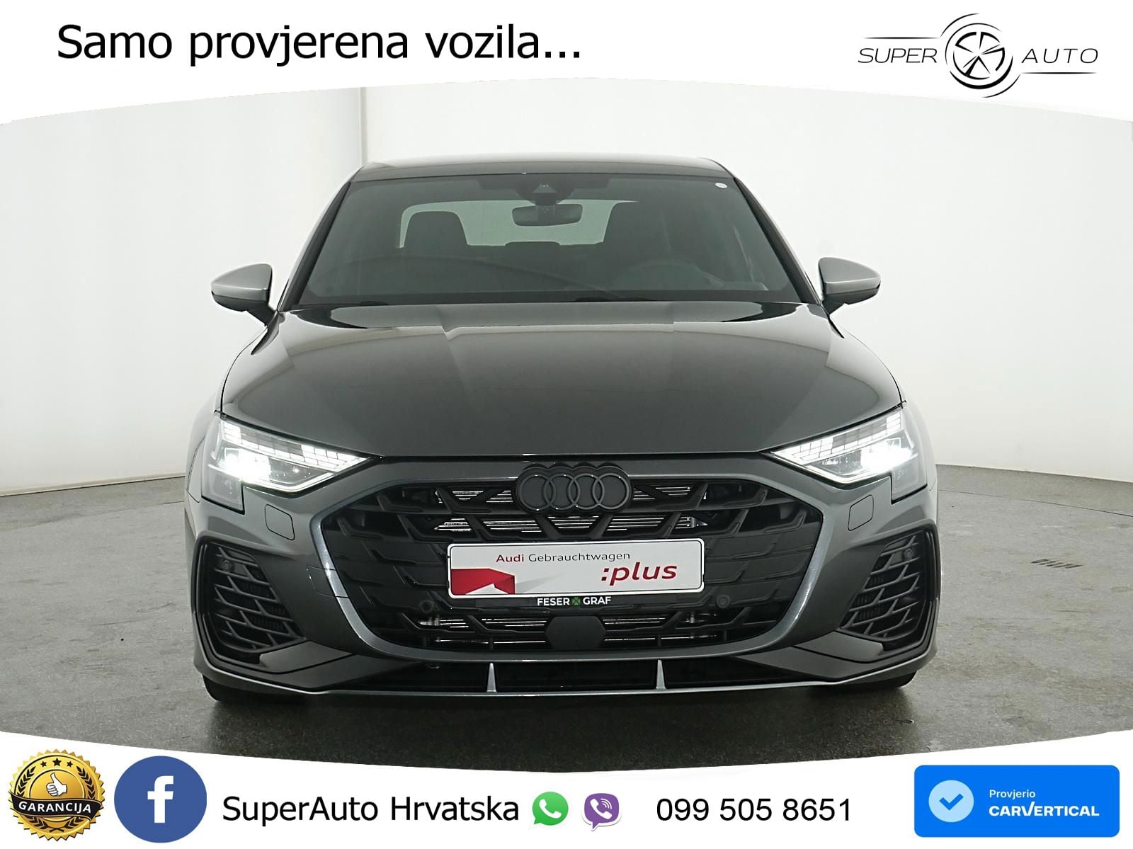 Audi S3 Limuzina 2.0 TFSI (333 KS) quattro S tronic LED+GR SJED+ACC