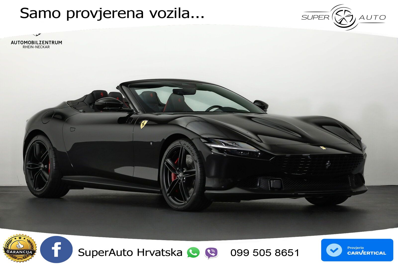 Ferrari Roma Spider 3.9 V8 (620 KS) F1 DCT