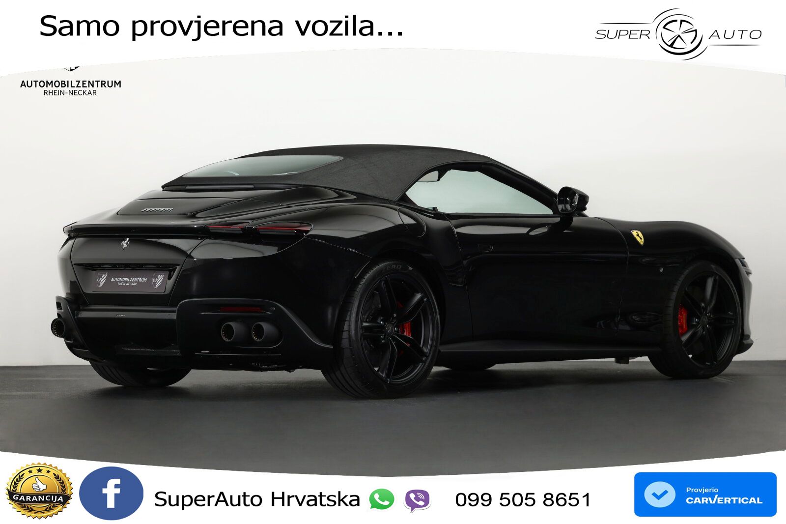 Ferrari Roma Spider 3.9 V8 (620 KS) F1 DCT