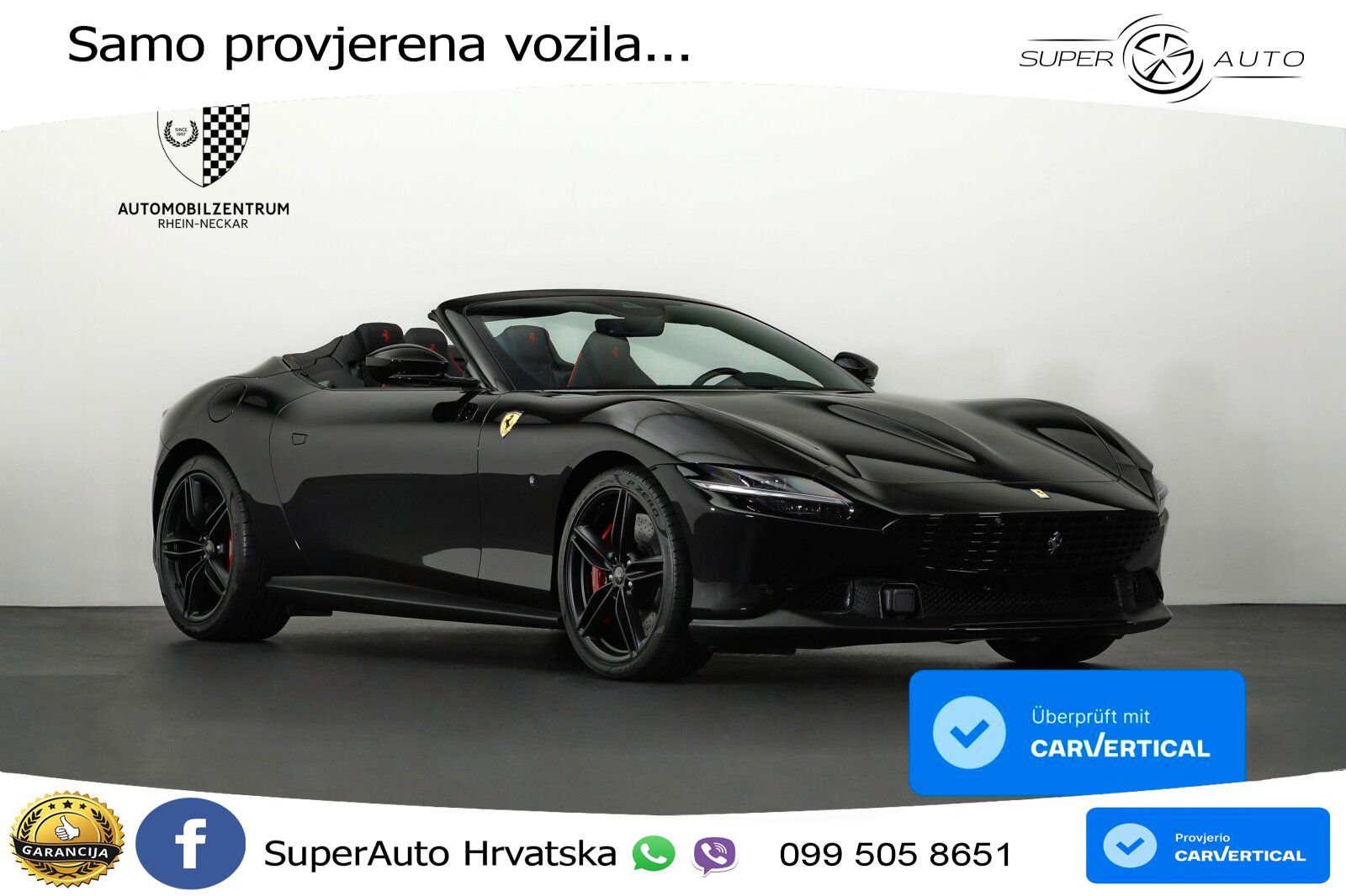 Ferrari Roma Spider 3.9 V8 (620 KS) F1 DCT