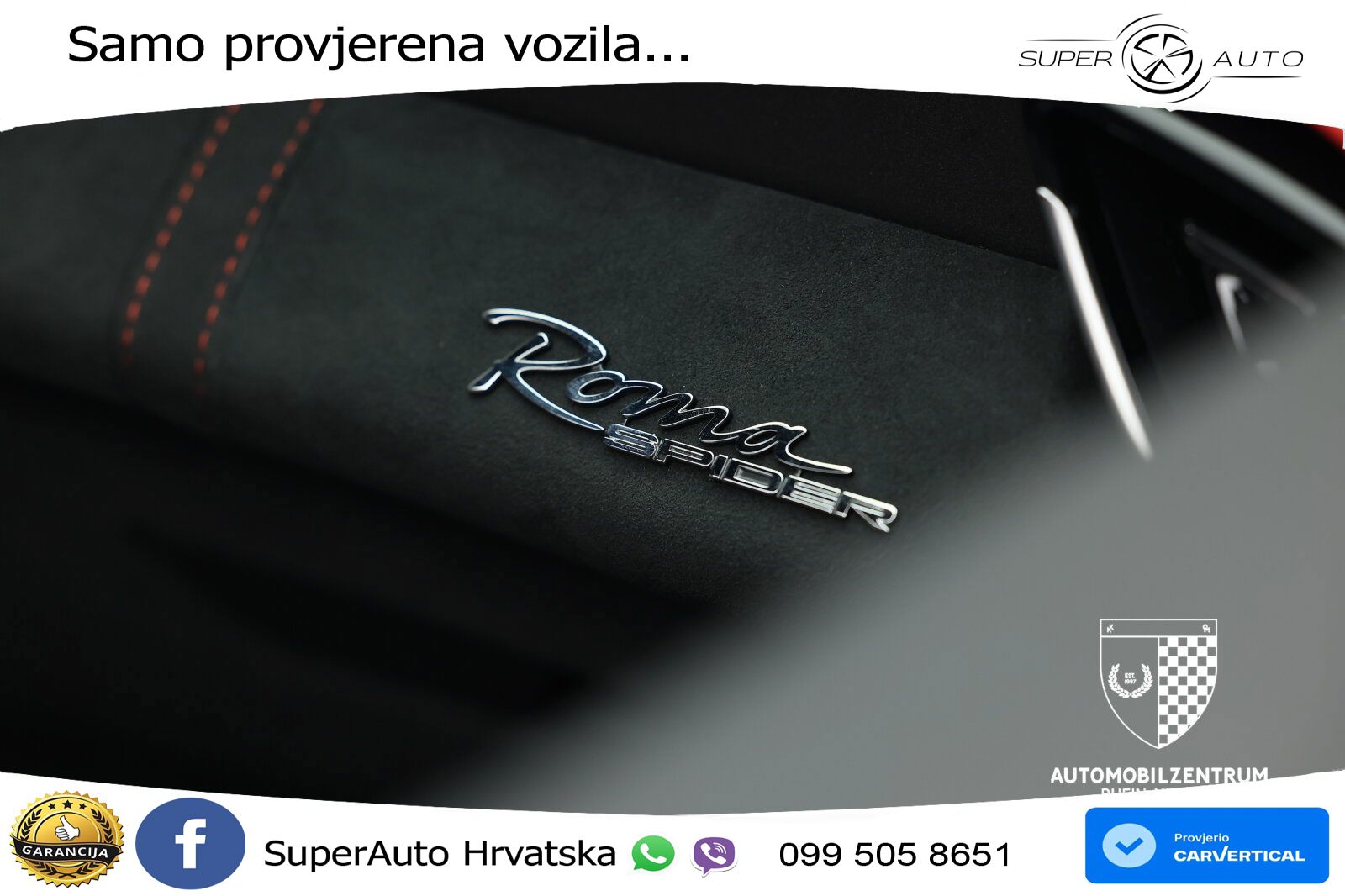Ferrari Roma Spider 3.9 V8 (620 KS) F1 DCT