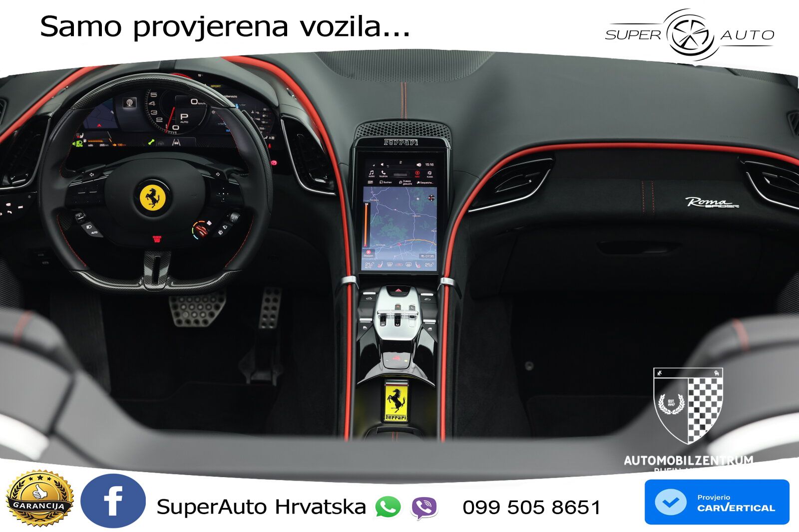 Ferrari Roma Spider 3.9 V8 (620 KS) F1 DCT
