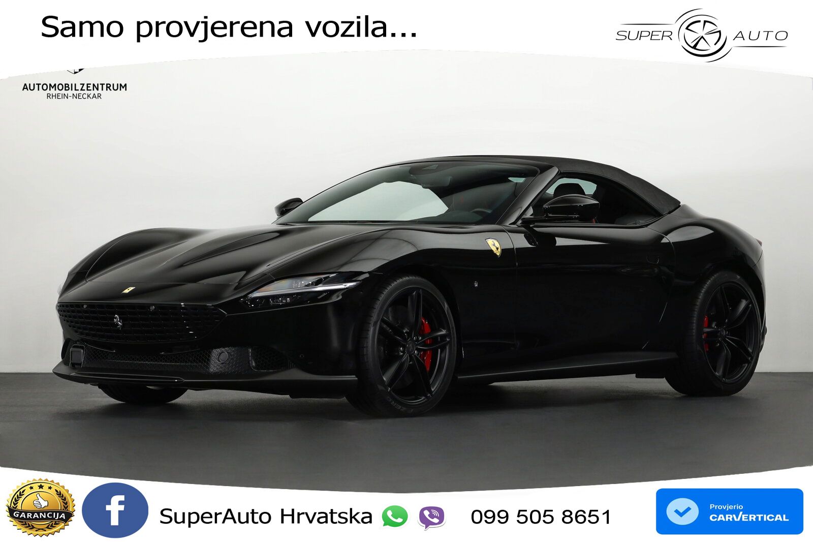 Ferrari Roma Spider 3.9 V8 (620 KS) F1 DCT