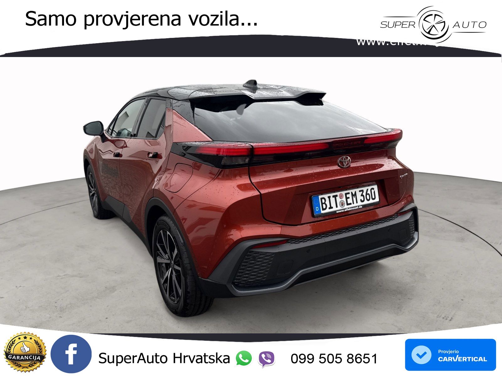 Toyota C-HR 2.0 (223 KS) PHEV e-CVT Teamplayer LED+GR SJED+ACC