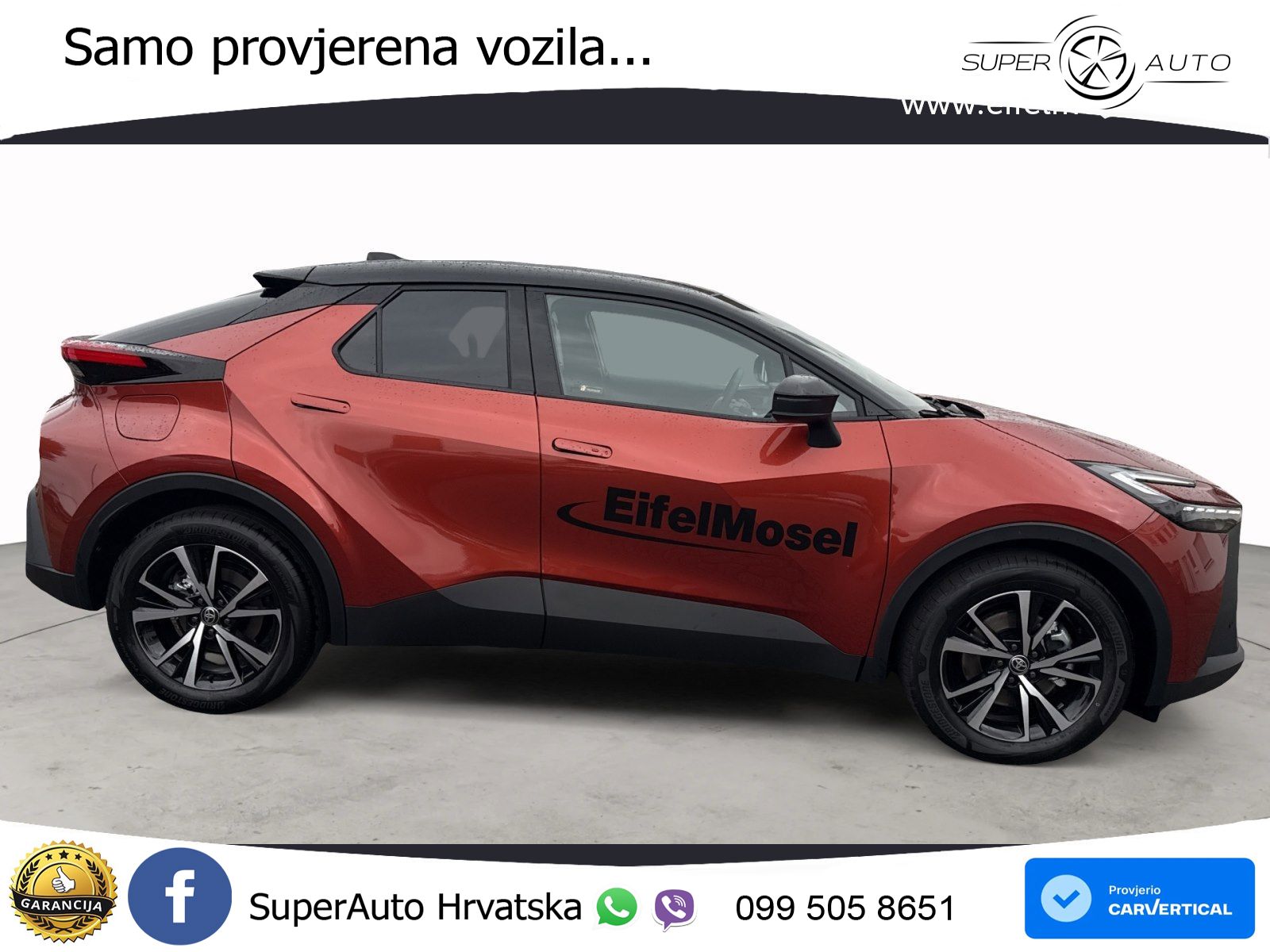 Toyota C-HR 2.0 (223 KS) PHEV e-CVT Teamplayer LED+GR SJED+ACC