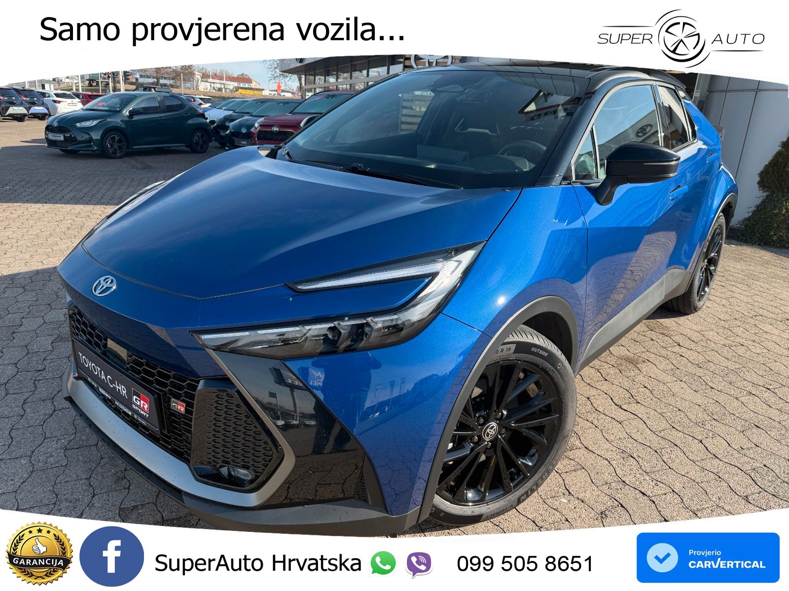 Toyota C-HR 2.0 (223 KS) PHEV e-CVT GR Sport LED+GR SJED+ACC