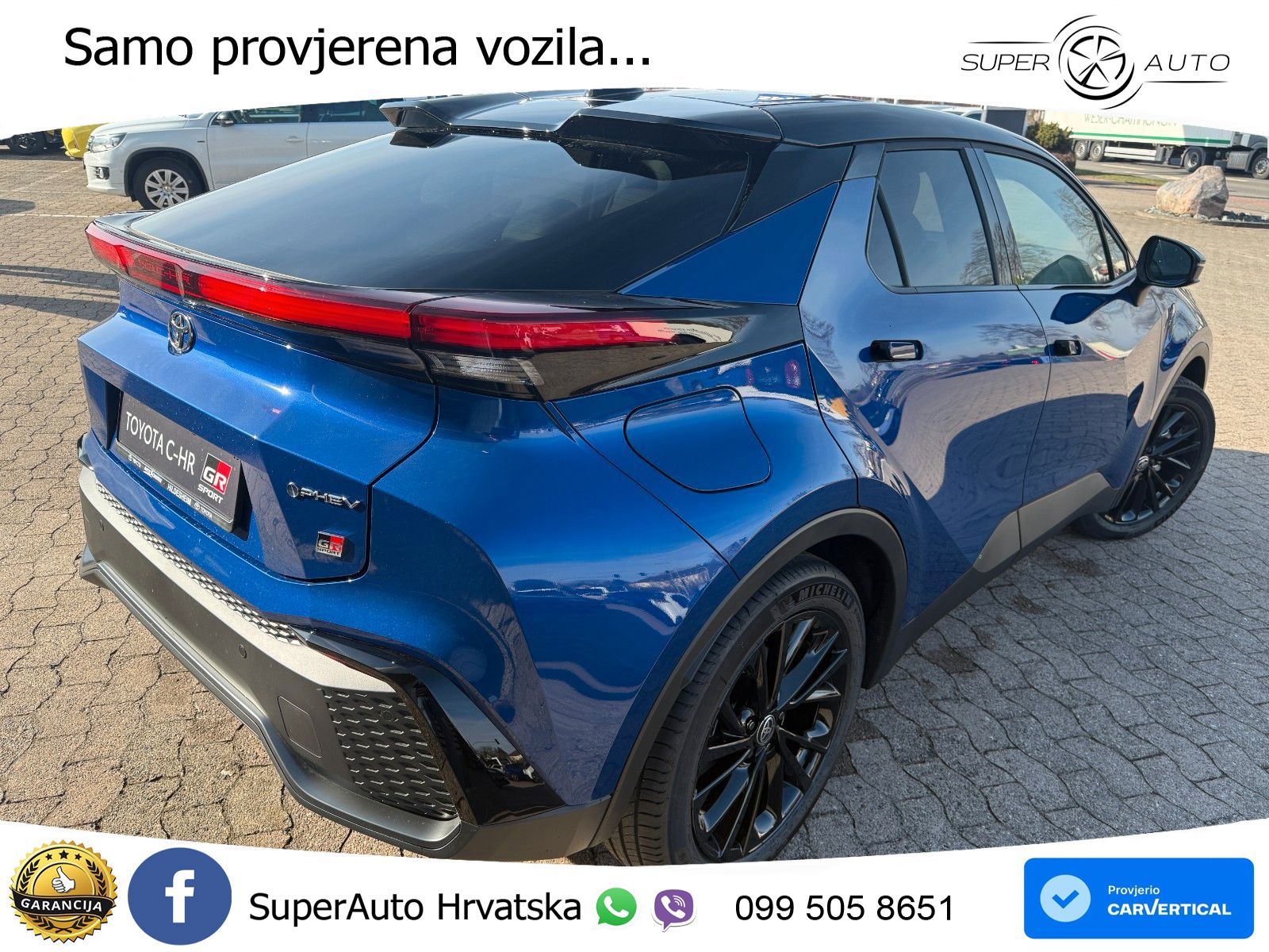 Toyota C-HR 2.0 (223 KS) PHEV e-CVT GR Sport LED+GR SJED+ACC