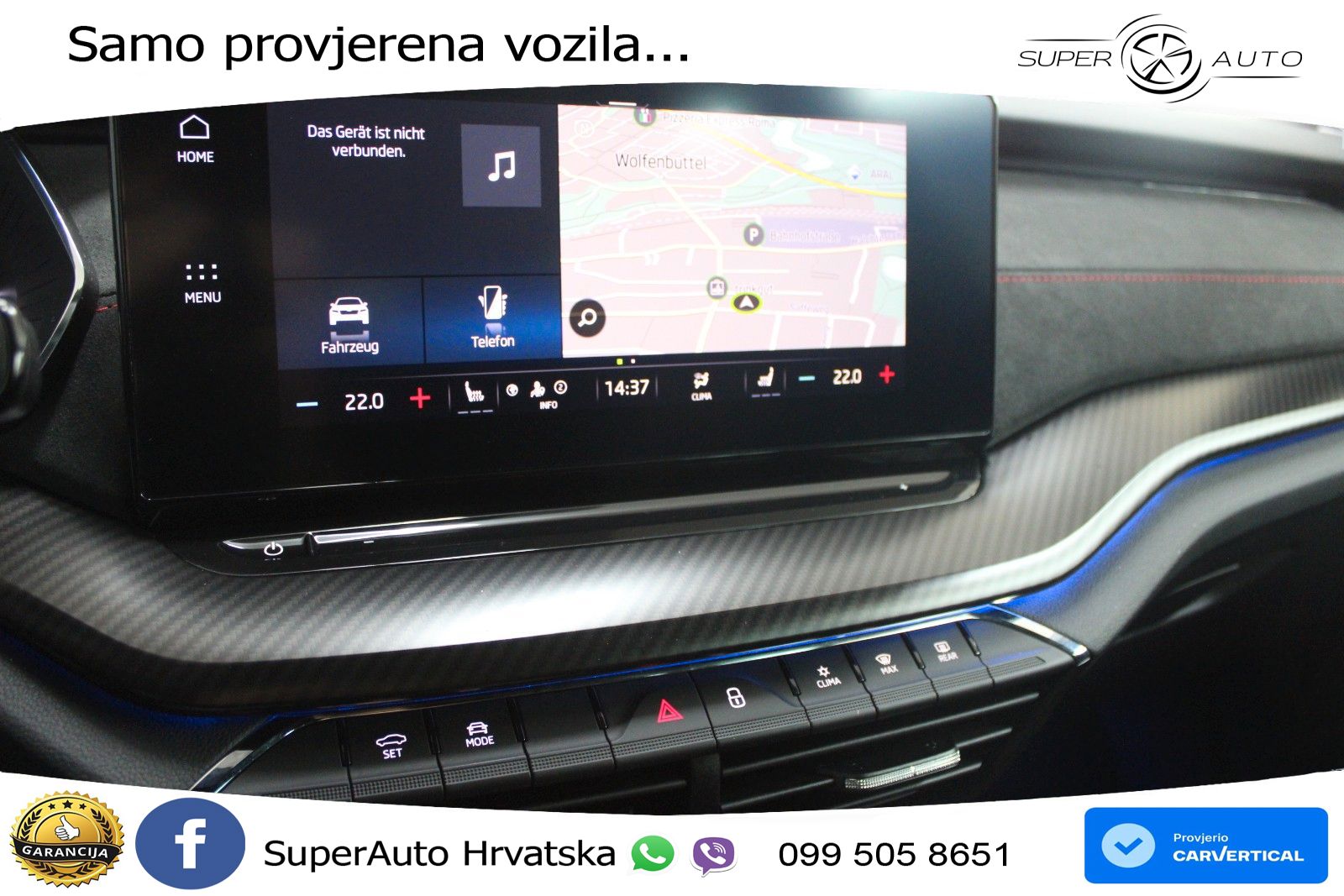 Škoda Octavia Combi RS 2.0 TDI (200 KS) DSG LED+GR SJED+ACC