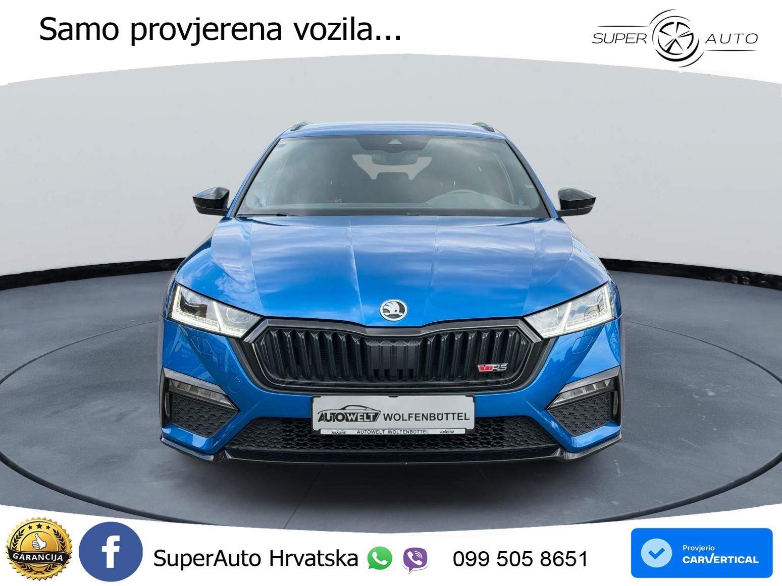 Škoda Octavia Combi RS 2.0 TDI (200 KS) DSG LED+GR SJED+ACC