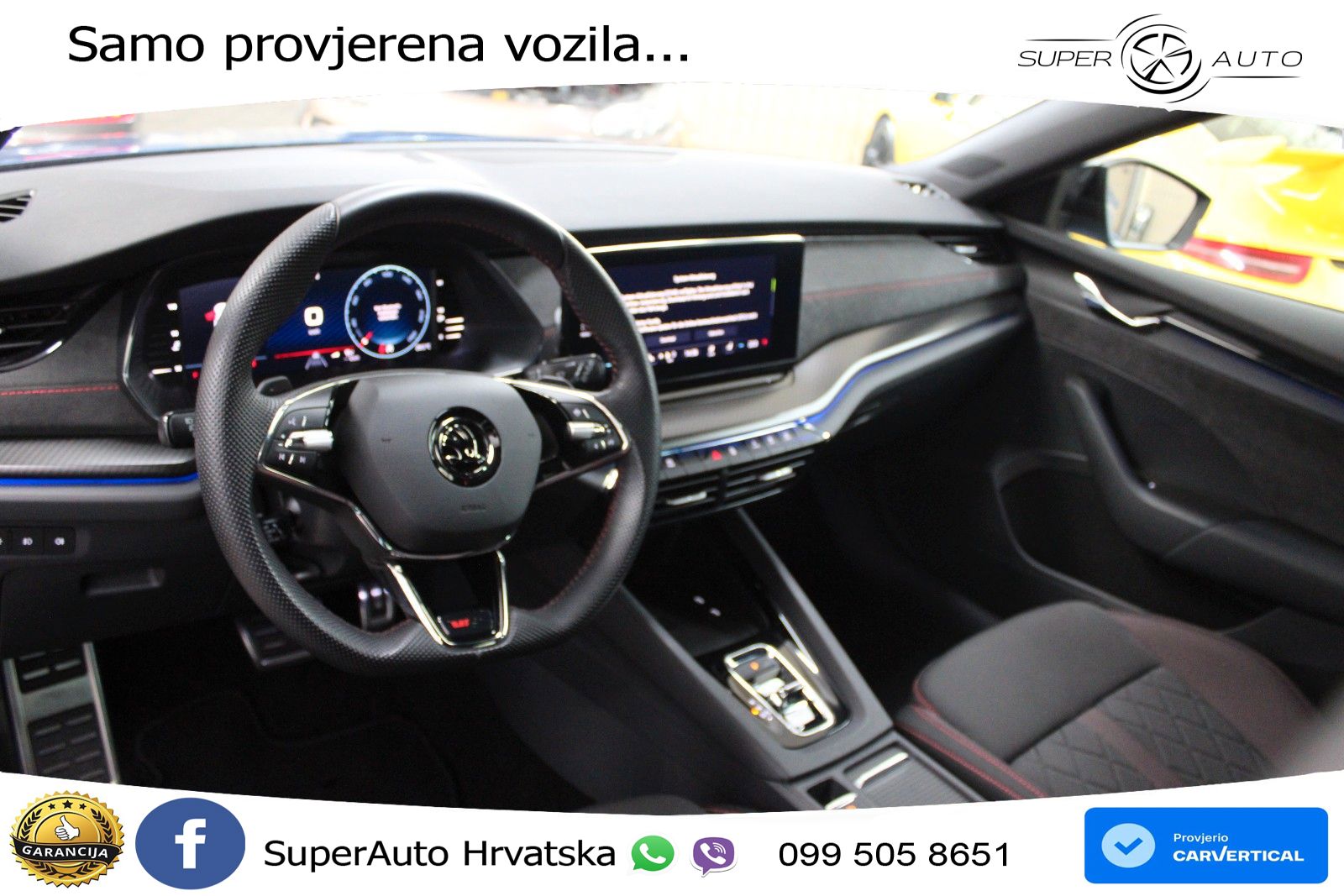 Škoda Octavia Combi RS 2.0 TDI (200 KS) DSG LED+GR SJED+ACC
