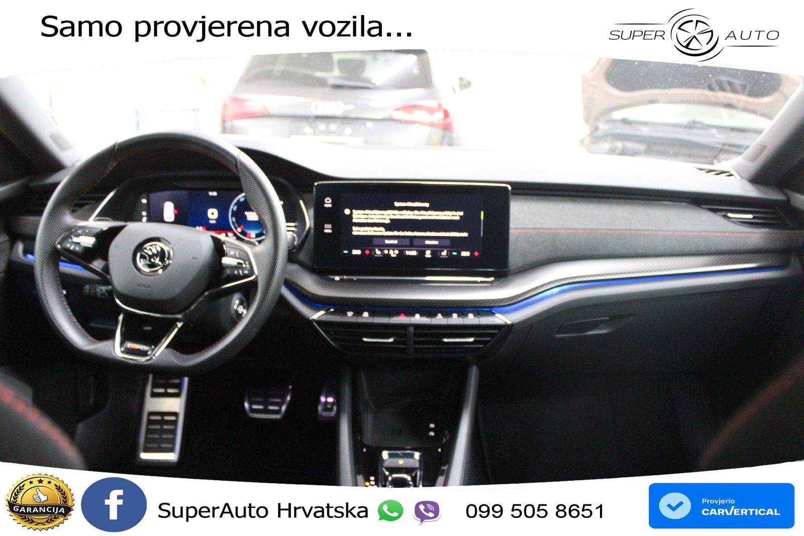 Škoda Octavia Combi RS 2.0 TDI (200 KS) DSG LED+GR SJED+ACC