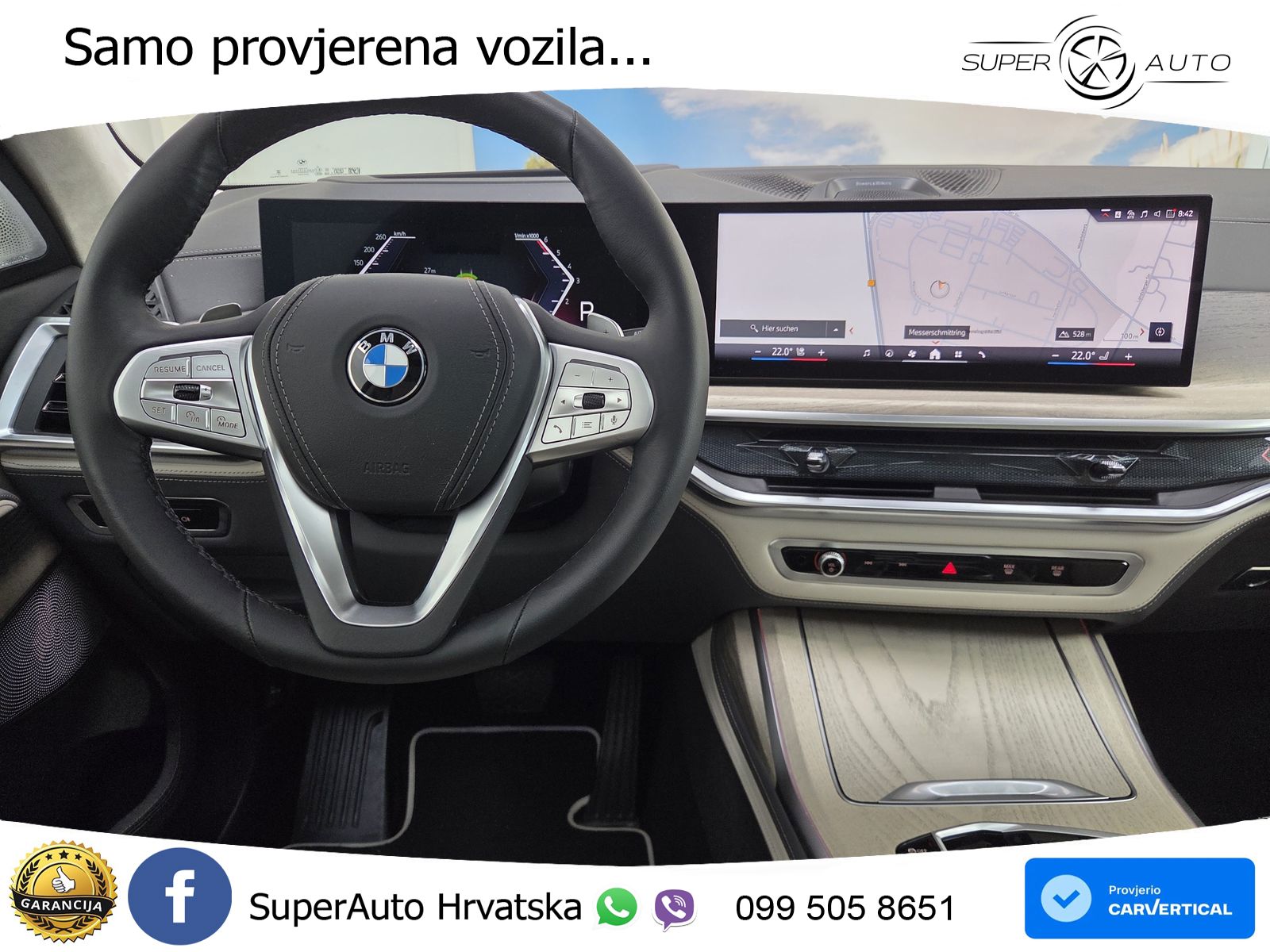BMW X7 40d (352 KS) xDrive Steptronic ZRAČNI+ACC+GR SJED+KAM+PANO