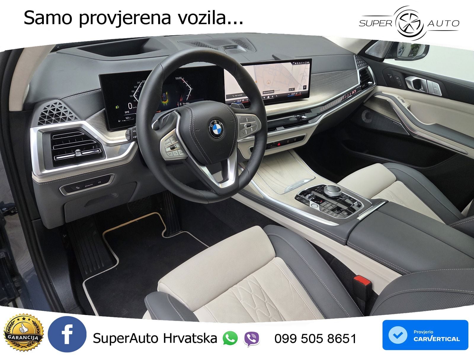 BMW X7 40d (352 KS) xDrive Steptronic ZRAČNI+ACC+GR SJED+KAM+PANO