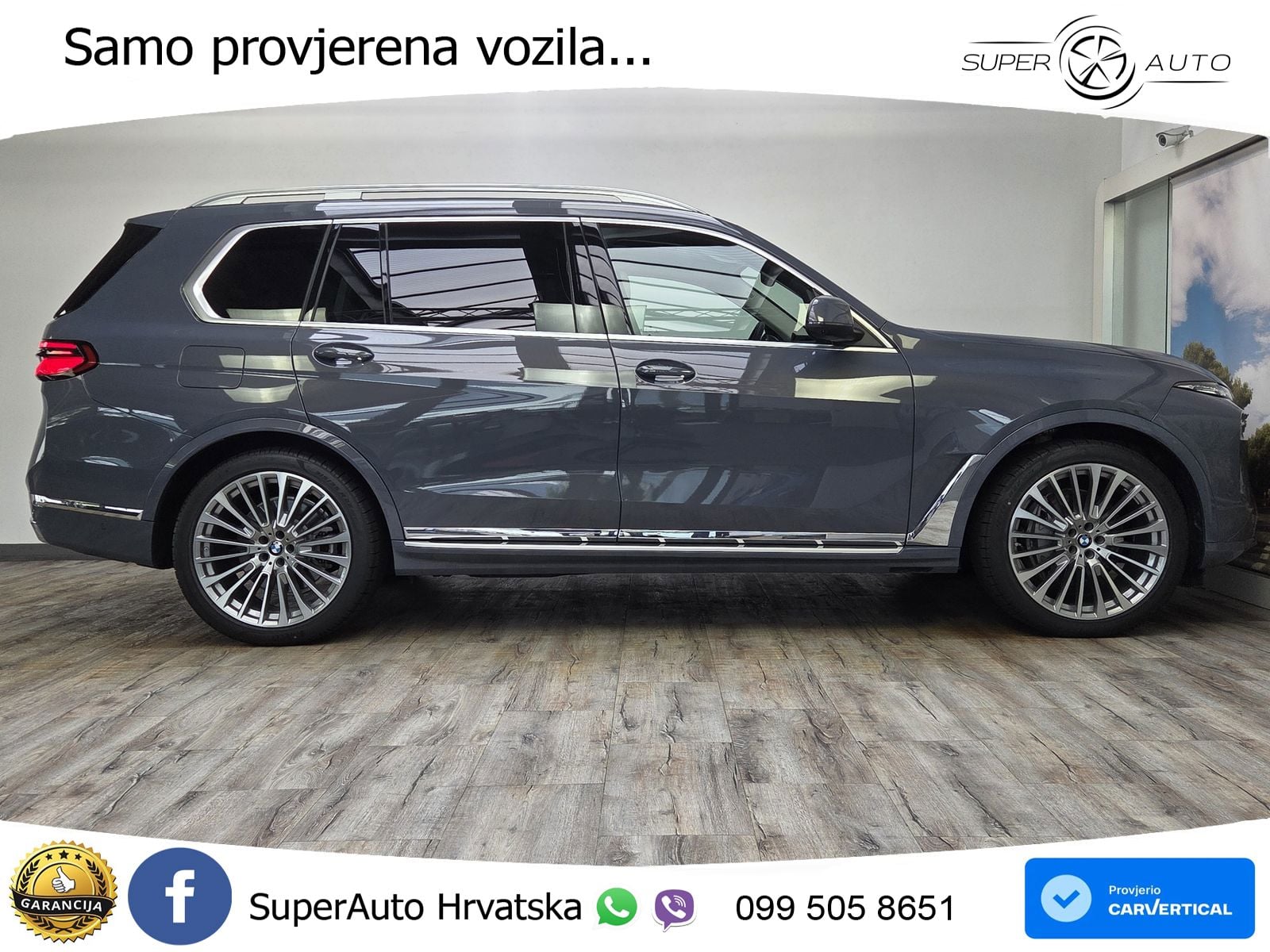 BMW X7 40d (352 KS) xDrive Steptronic ZRAČNI+ACC+GR SJED+KAM+PANO