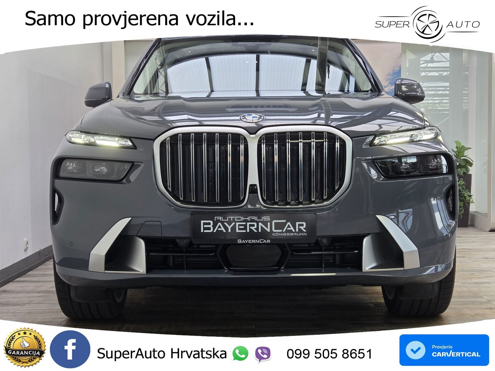 BMW X7 40d (352 KS) xDrive Steptronic ZRAČNI+ACC+GR SJED+KAM+PANO