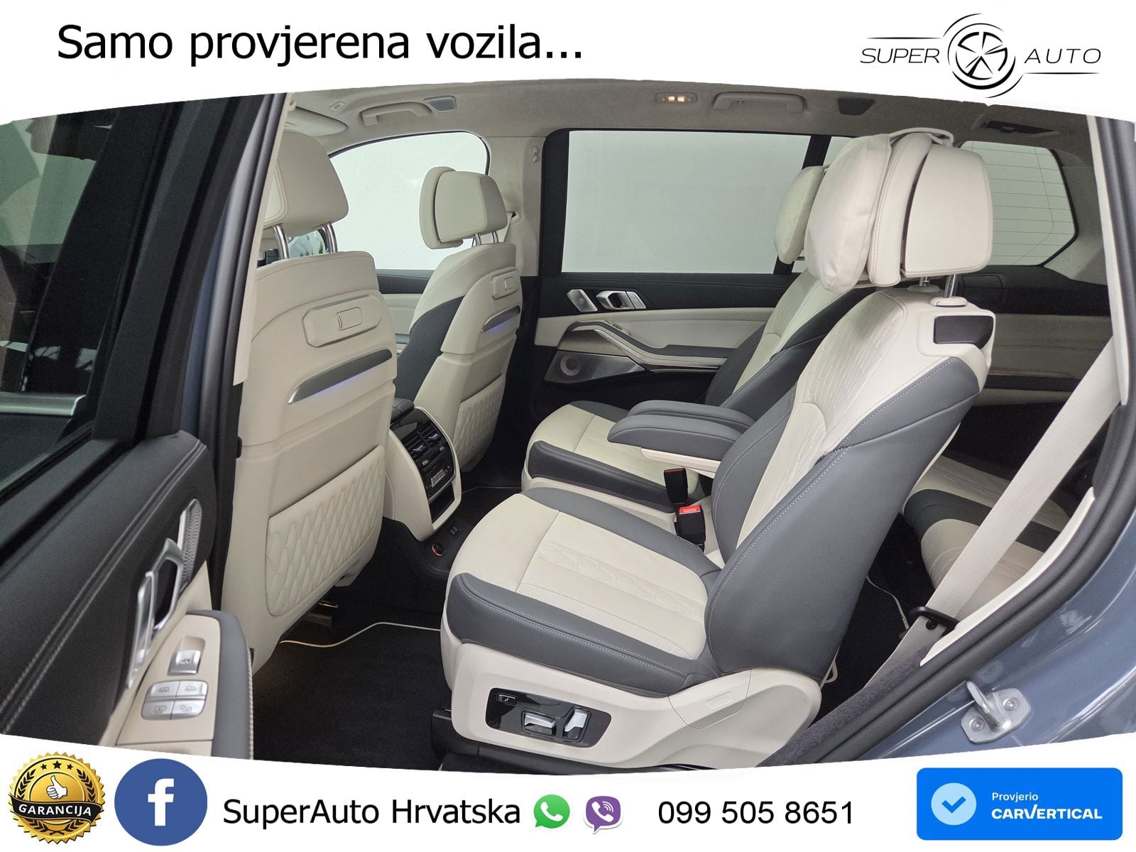 BMW X7 40d (352 KS) xDrive Steptronic ZRAČNI+ACC+GR SJED+KAM+PANO